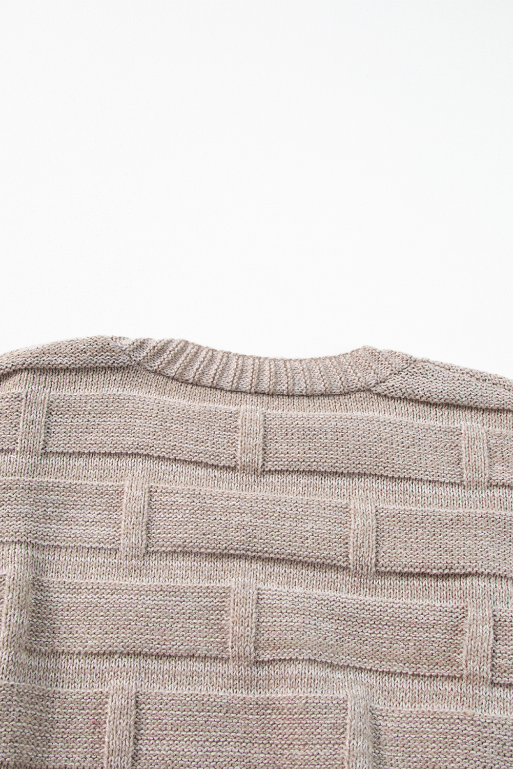 Delicacy Textured Knit Open Front Chic Cardigan with Pockets