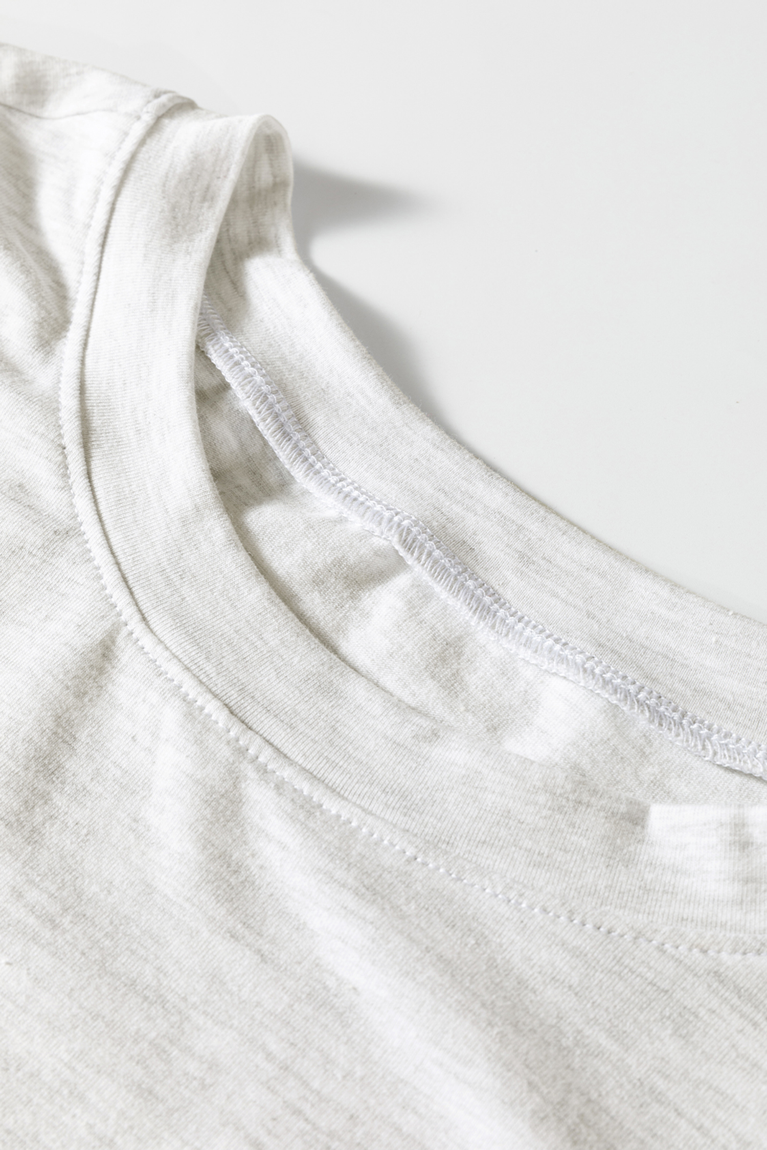 Oatmeal Shirred Cuffs Puff Sleeve Peasant Top