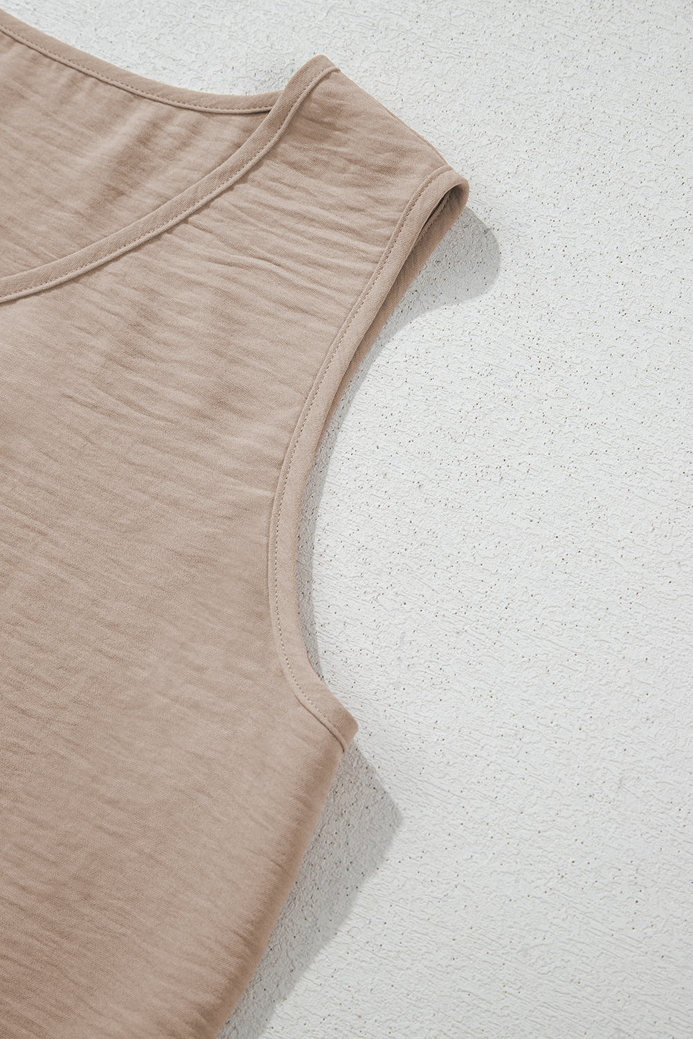 Goat Buttoned Vest Drawstring Wide Leg Pants 2pcs Set