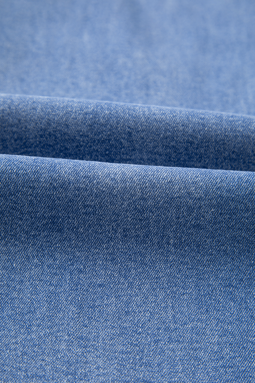 Real Teal Raw Hem Unique Cuffs Straight High Rise Loose Jeans