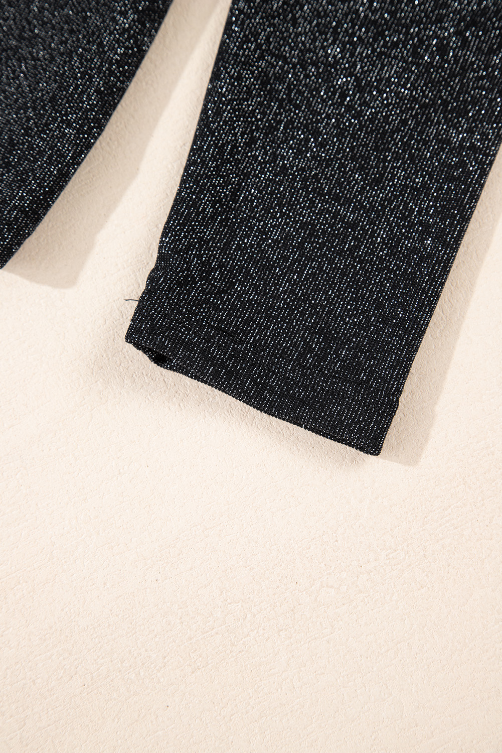 Red Metallic Bowknot Open Back V Neck Top