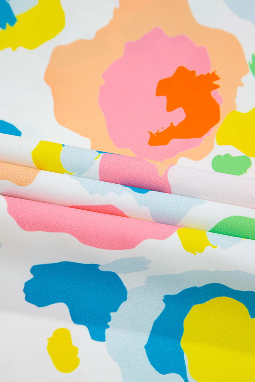 Green Chic Leopard Print Striped Detail Split Neck Blouse