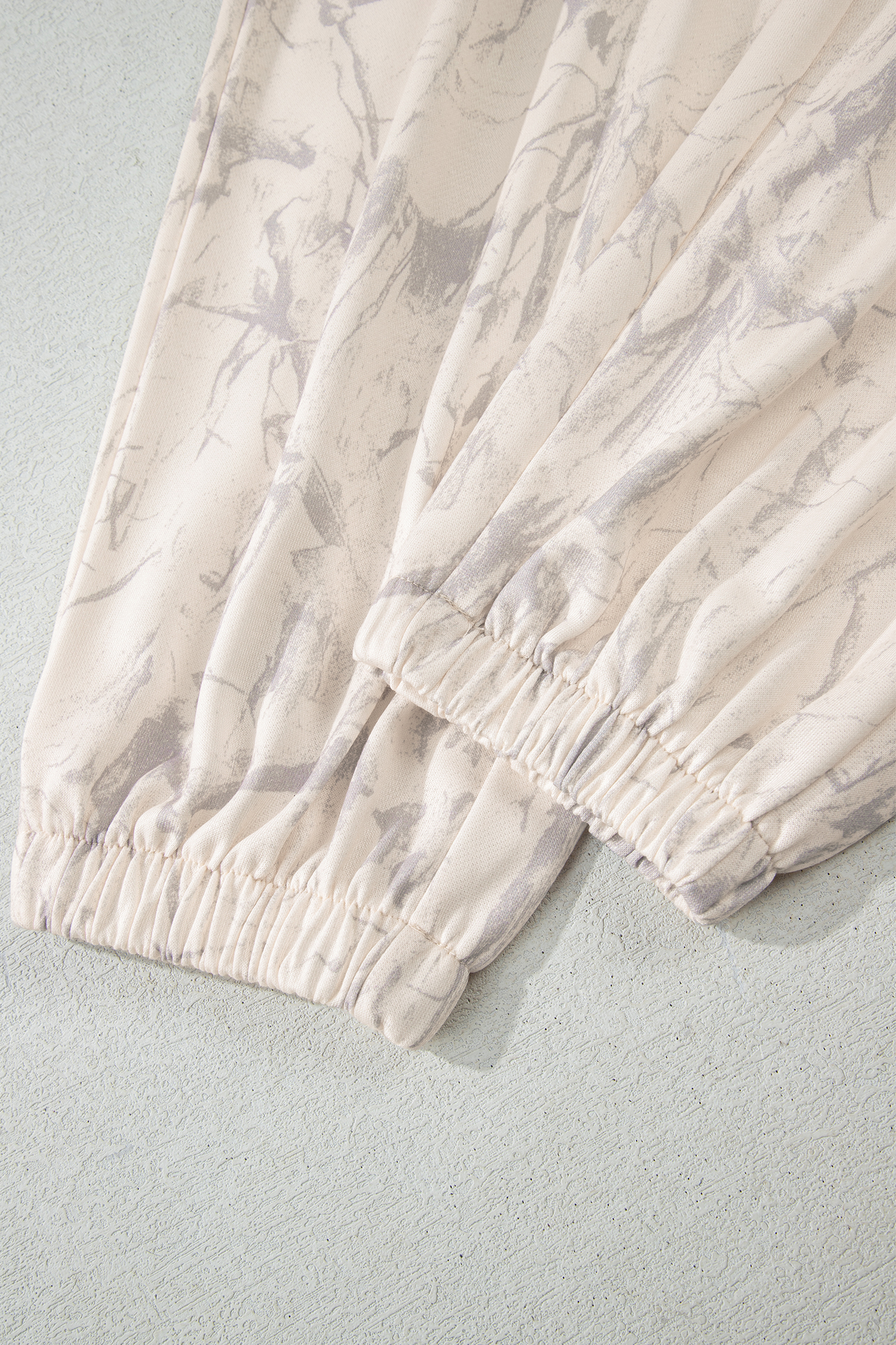 Pink Camo Print Jogger Pants Set