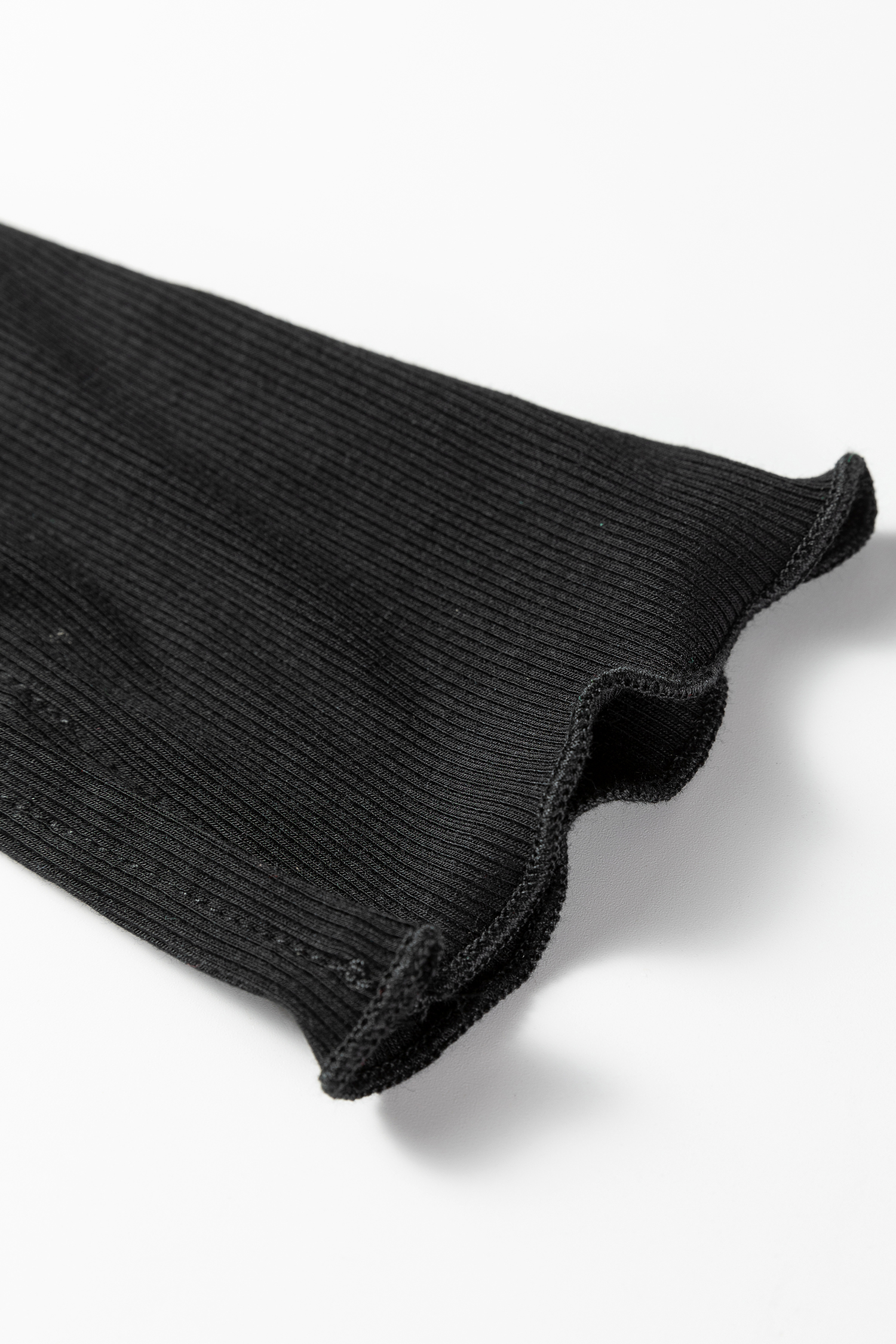 White Sheer Lace Long Sleeve Slim Henley Top