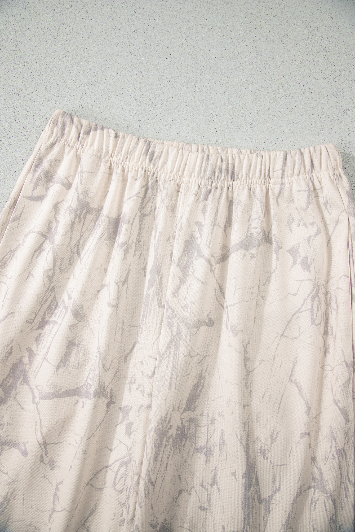 Pink Camo Print Jogger Pants Set