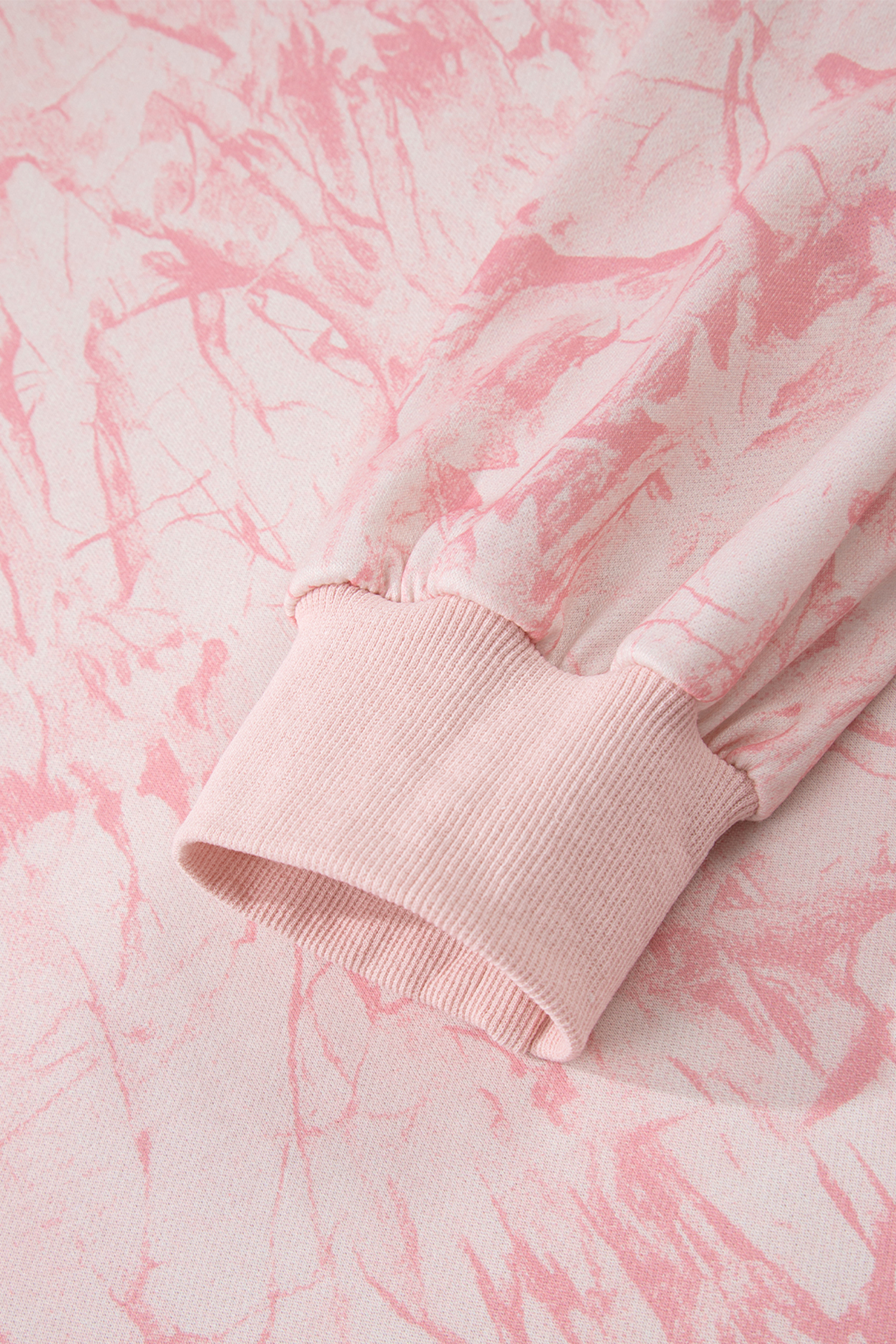 Beige Camo Print Baggy Drawstring Jogger Sweatpants