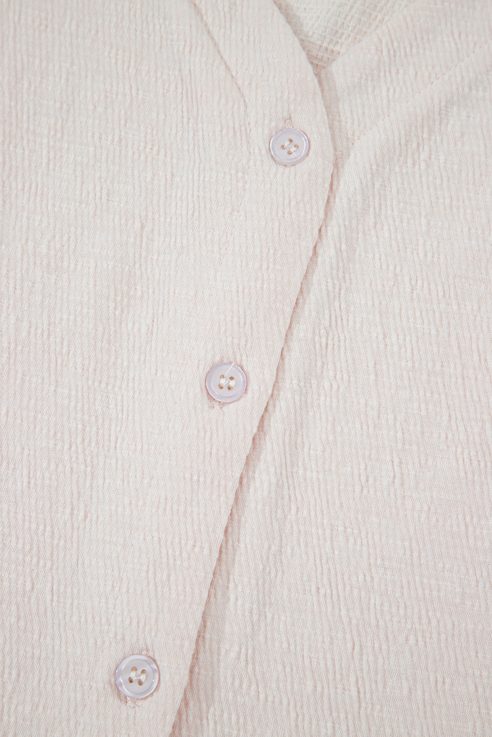 Apricot Buttoned V Neck Tank Top and Wide Leg Pants Casual Outfit