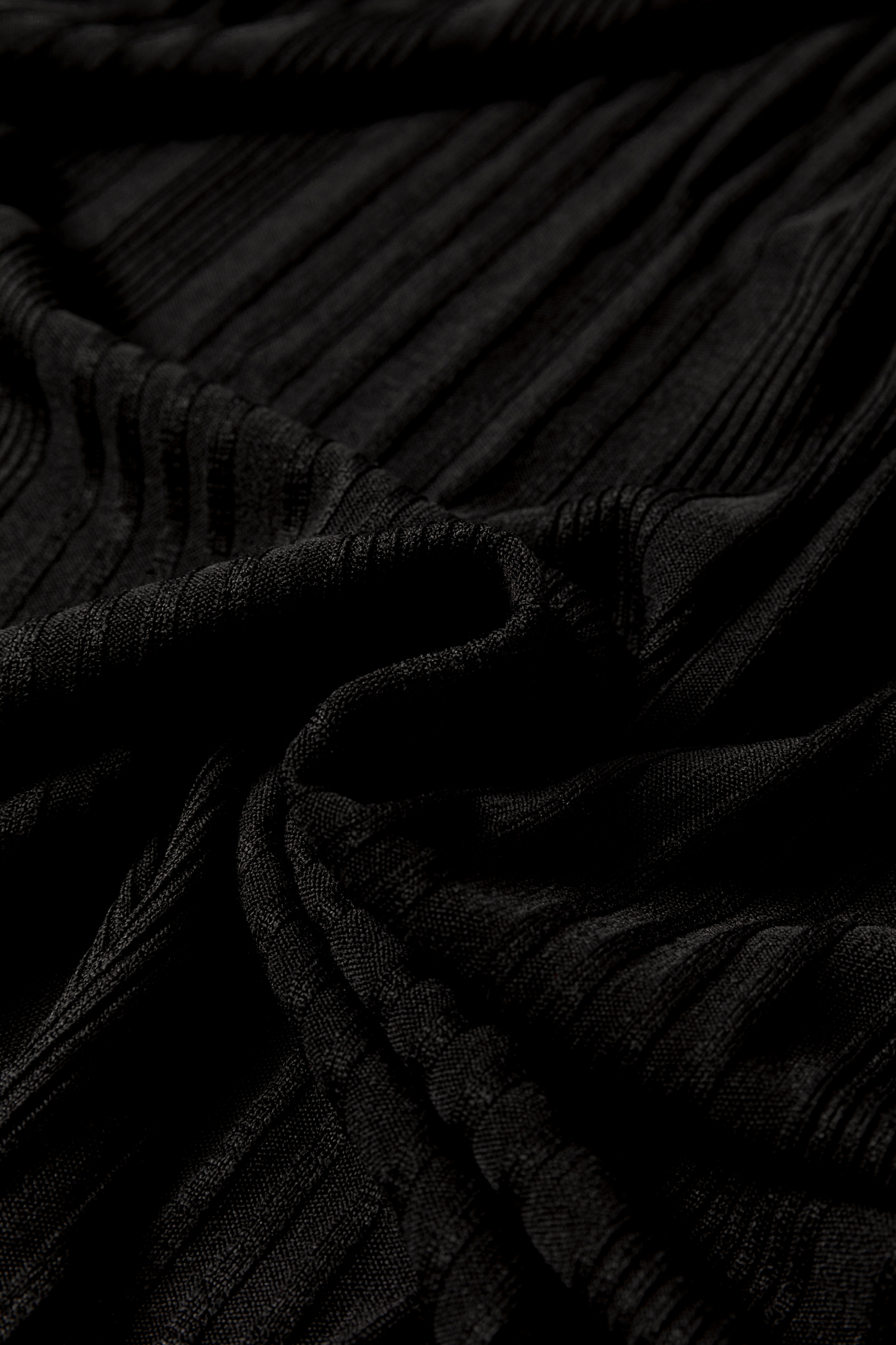 Stone Blue Ribbed Open Front Knitted Top with Pockets