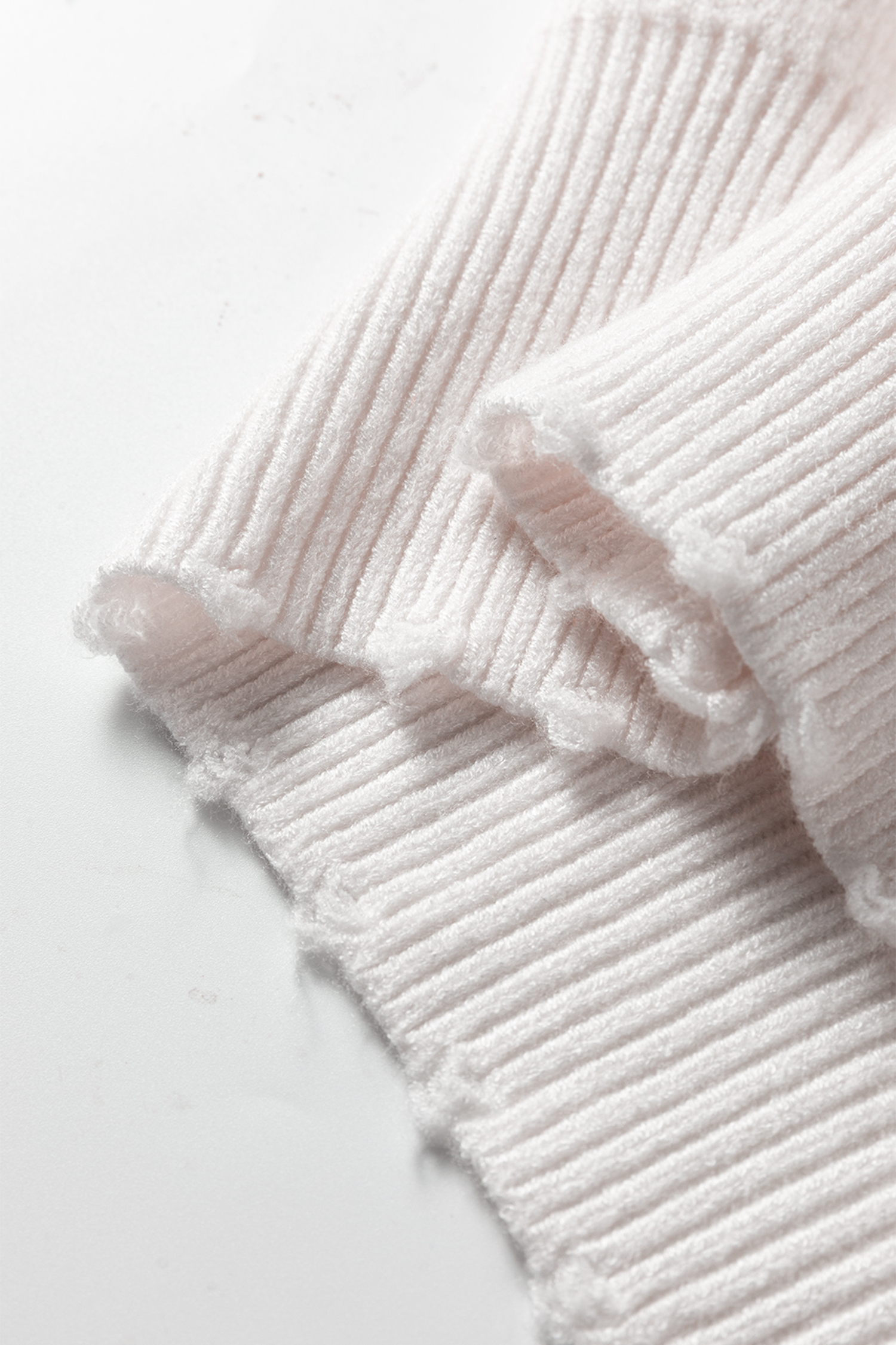 White Pearl Embellished Open Front Elegant Cardigan