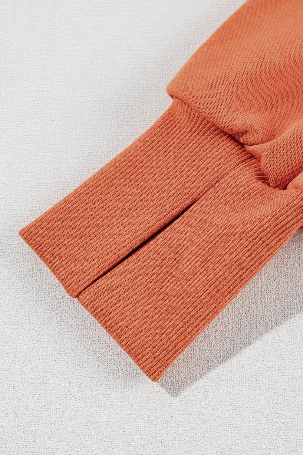 White Buttoned Collared Raw Detail High Low Baggy Sweatshirt with Slits