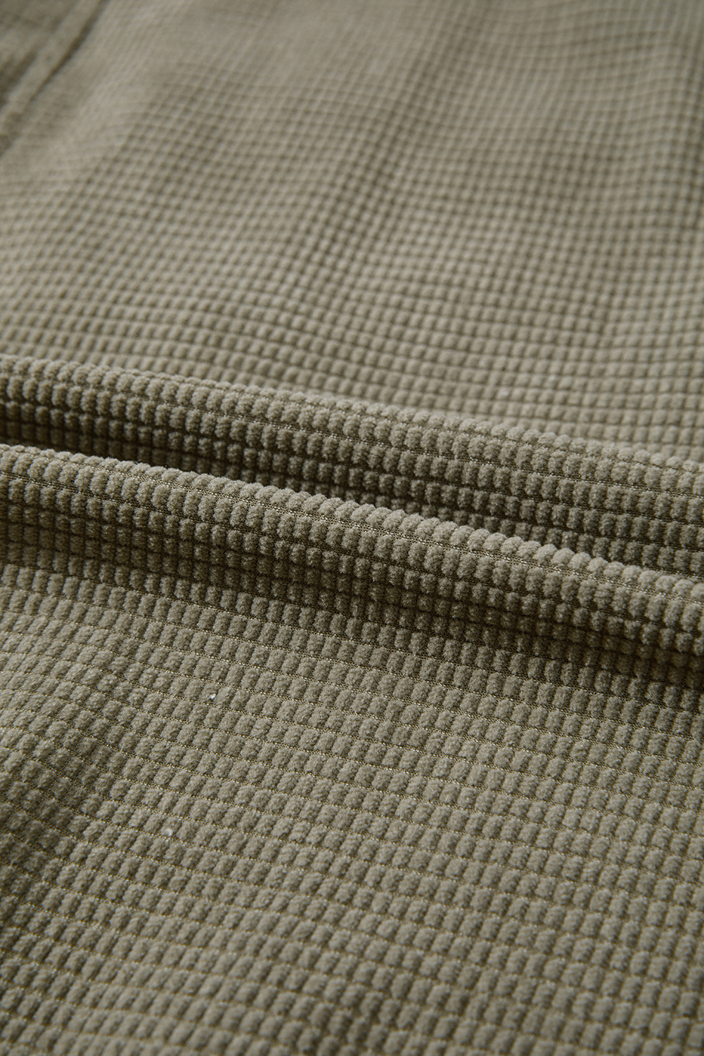 Sail Blue 2 in 1 Thermal Knit Textured Hooded Jacket