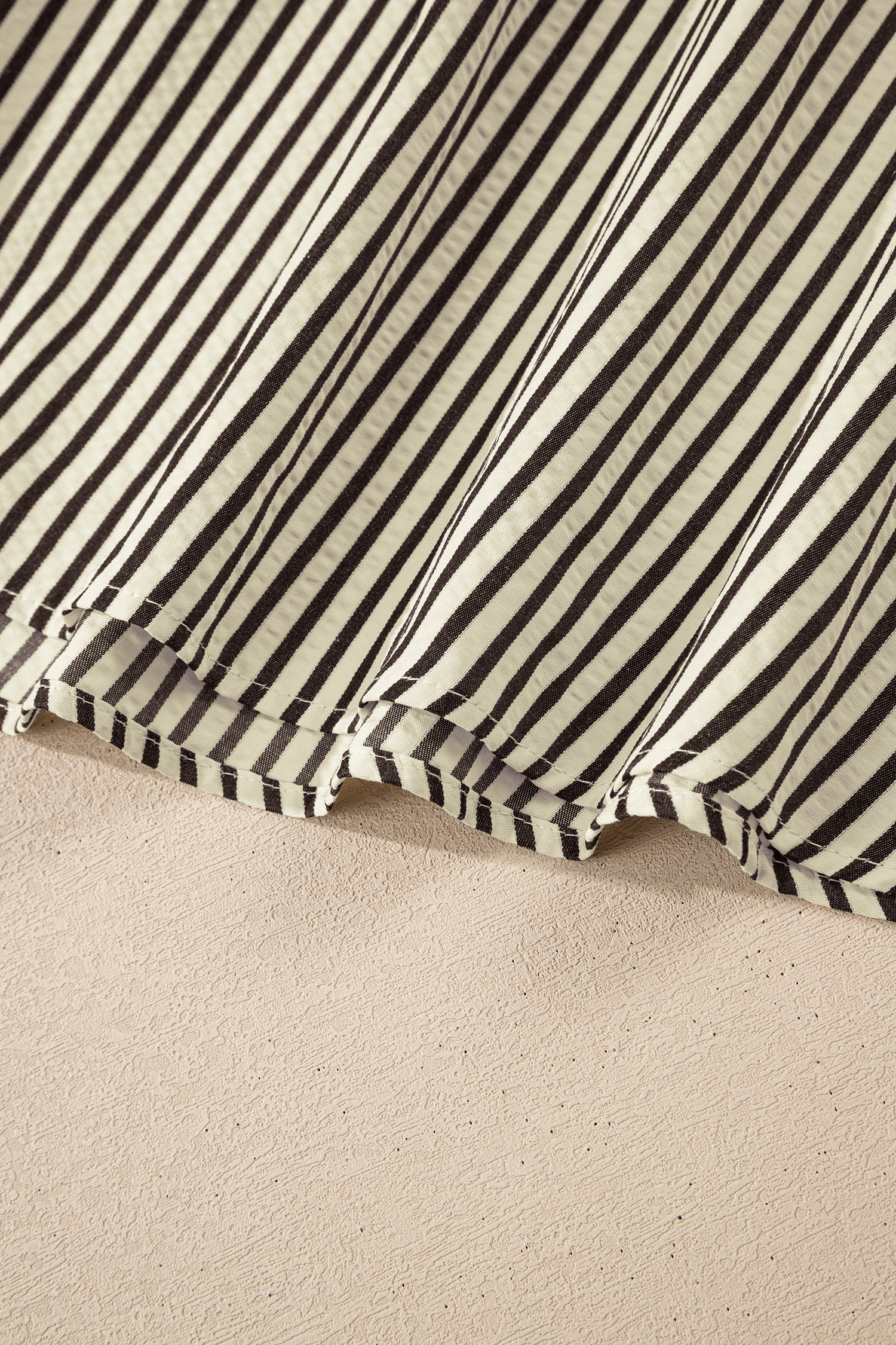 Coffee Plaid Print Full Zipper Cinched Waist Fit Flare Sleeveless Maxi Dress