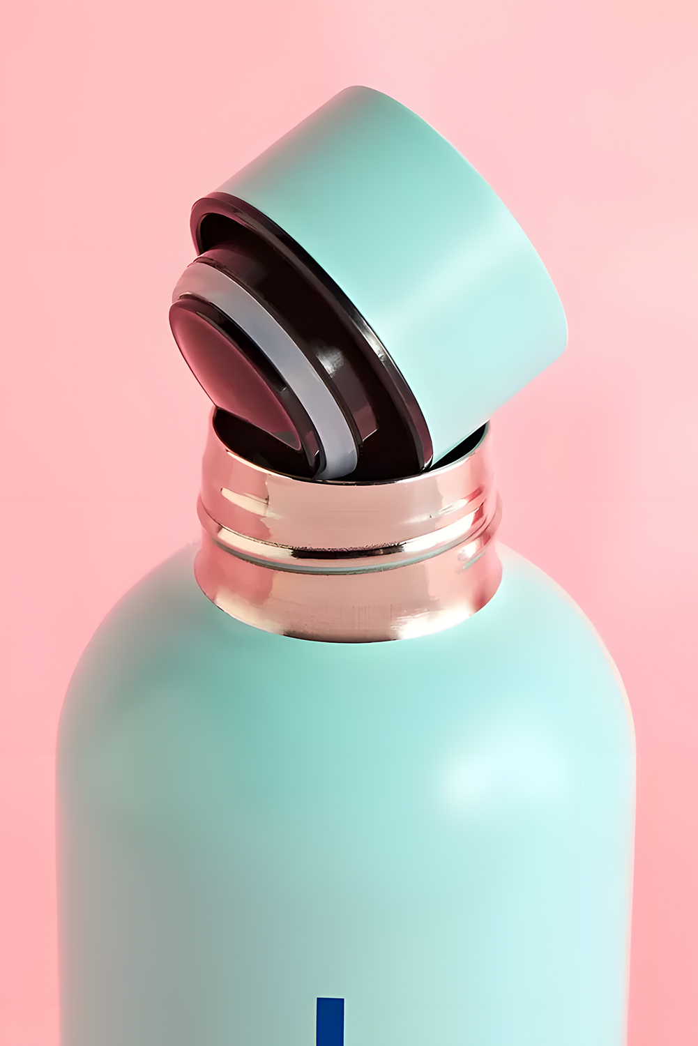 Sachet Pink 500ml Fashion Printed Double Wall Vacuum Water Bottle