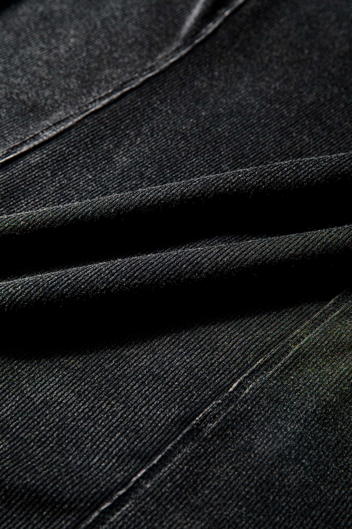 Burgundy Exposed Seam Ribbed Long Sleeve Top