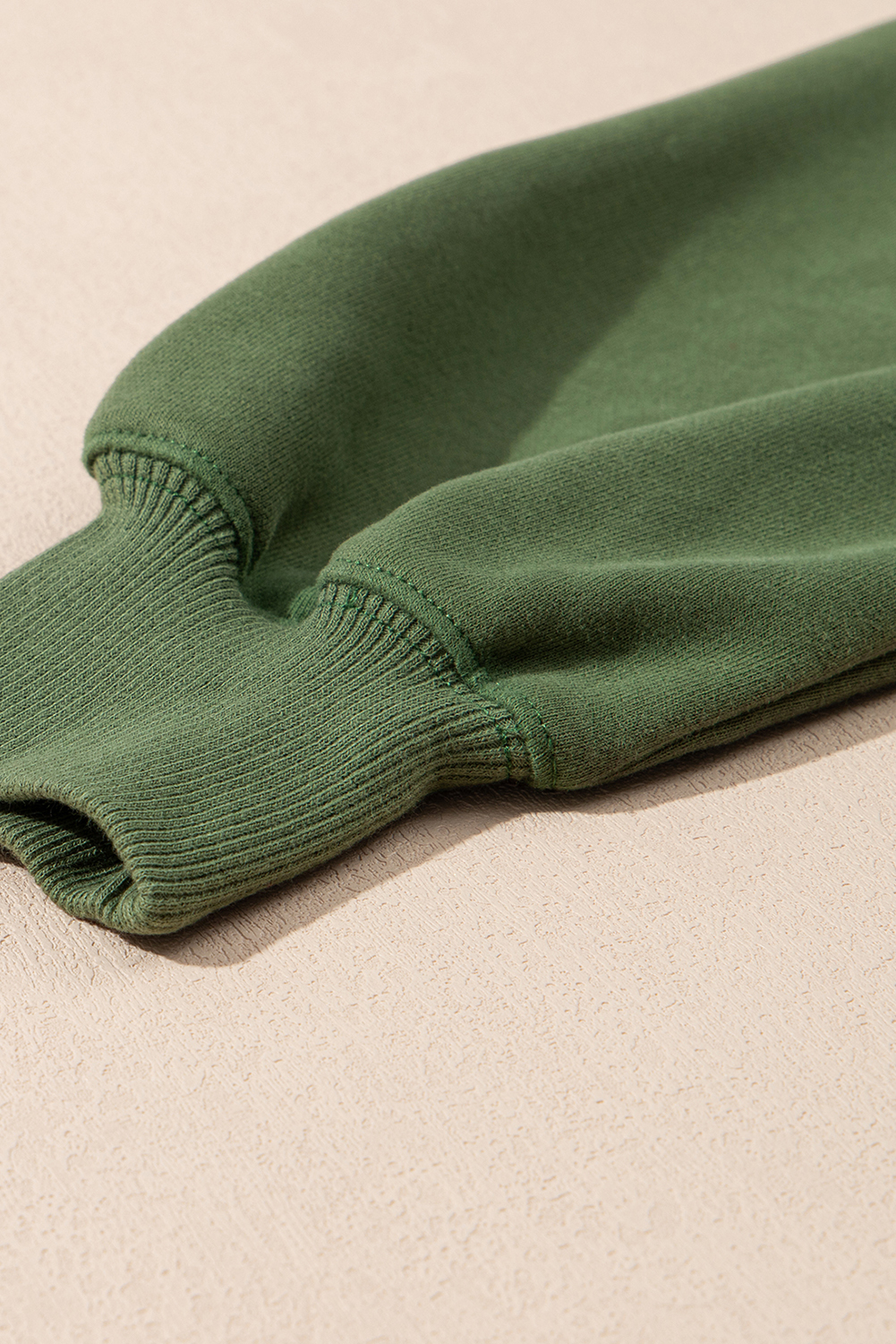 Vineyard Green Half Zip up Pullover Active Top and Joggers Set