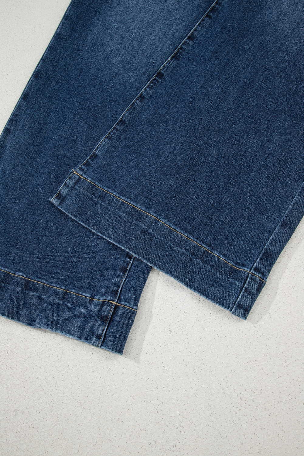 Breen Cropped High Rise Wide Leg Jeans