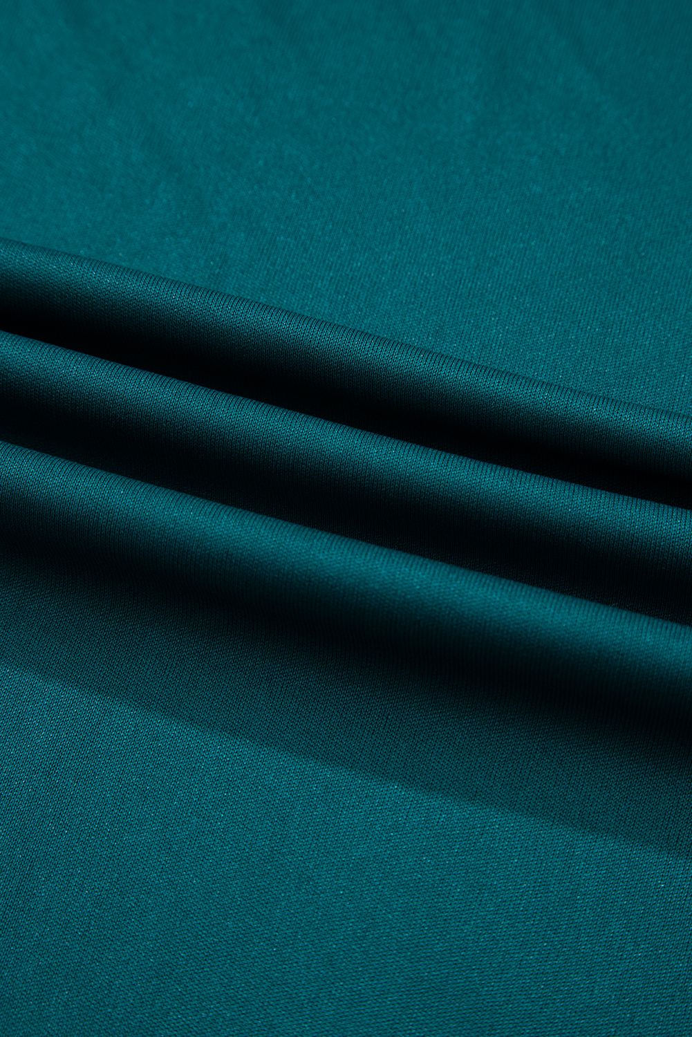 Evergreen Sheer Lace Balloon Sleeve Babydoll Blouse