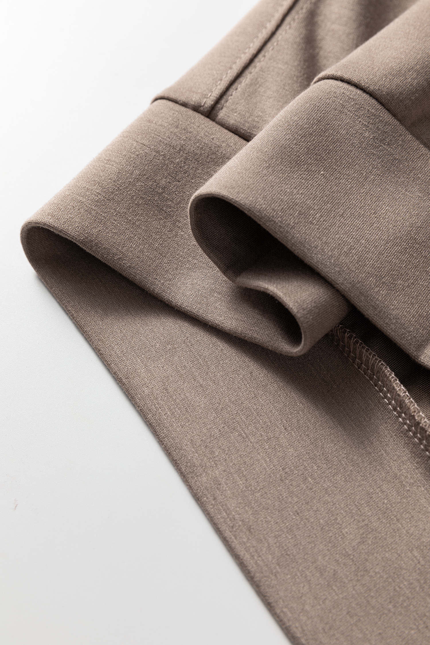 Black Zip Collar Long Sleeve Top Drawstring Pants Set