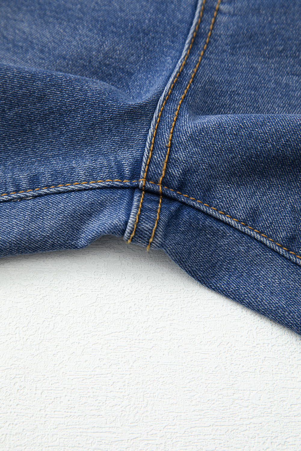 Real Teal Raw Hem Unique Cuffs Straight High Rise Loose Jeans