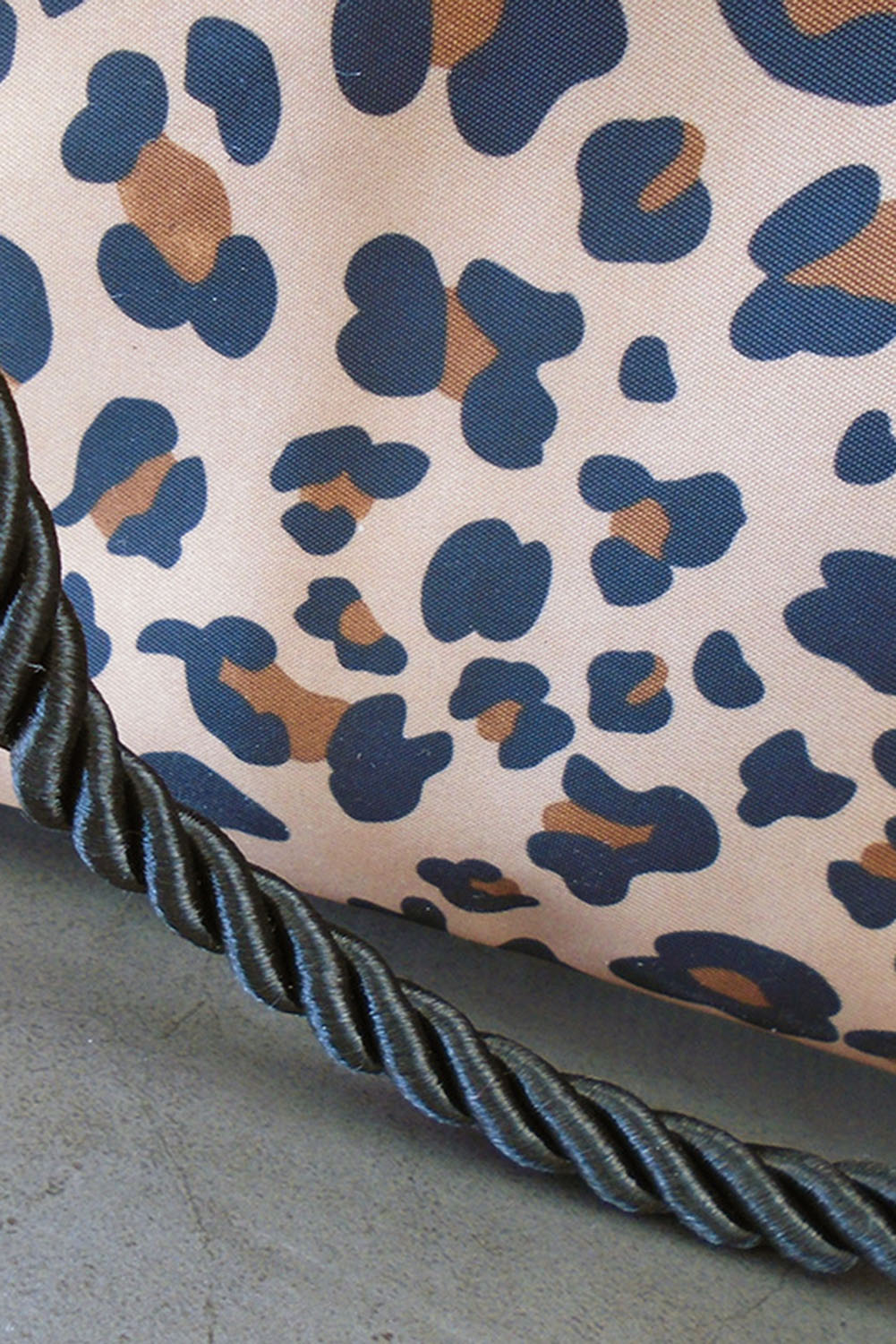 Leopard Waterproof Canvas Toiletry Bag (Slight Color Variations by Batch)