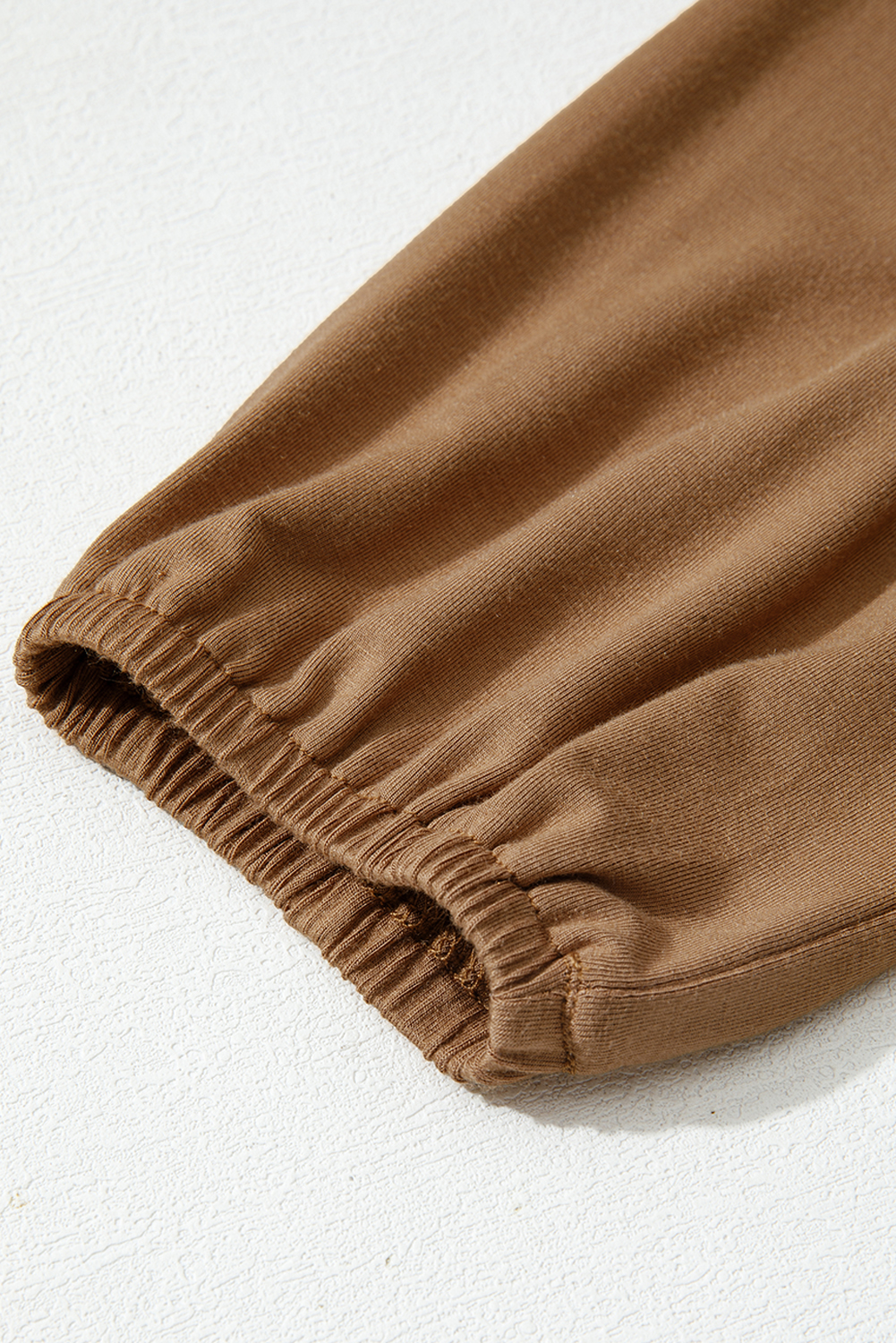 Black Smocked Bust Buttoned Split V Neck Flow Fit Blouse