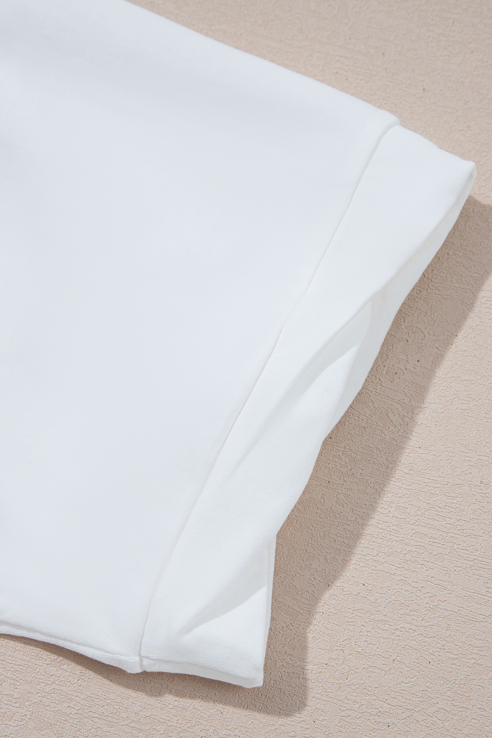 Black Loose Half Sleeve Hi Low Hem T Shirt