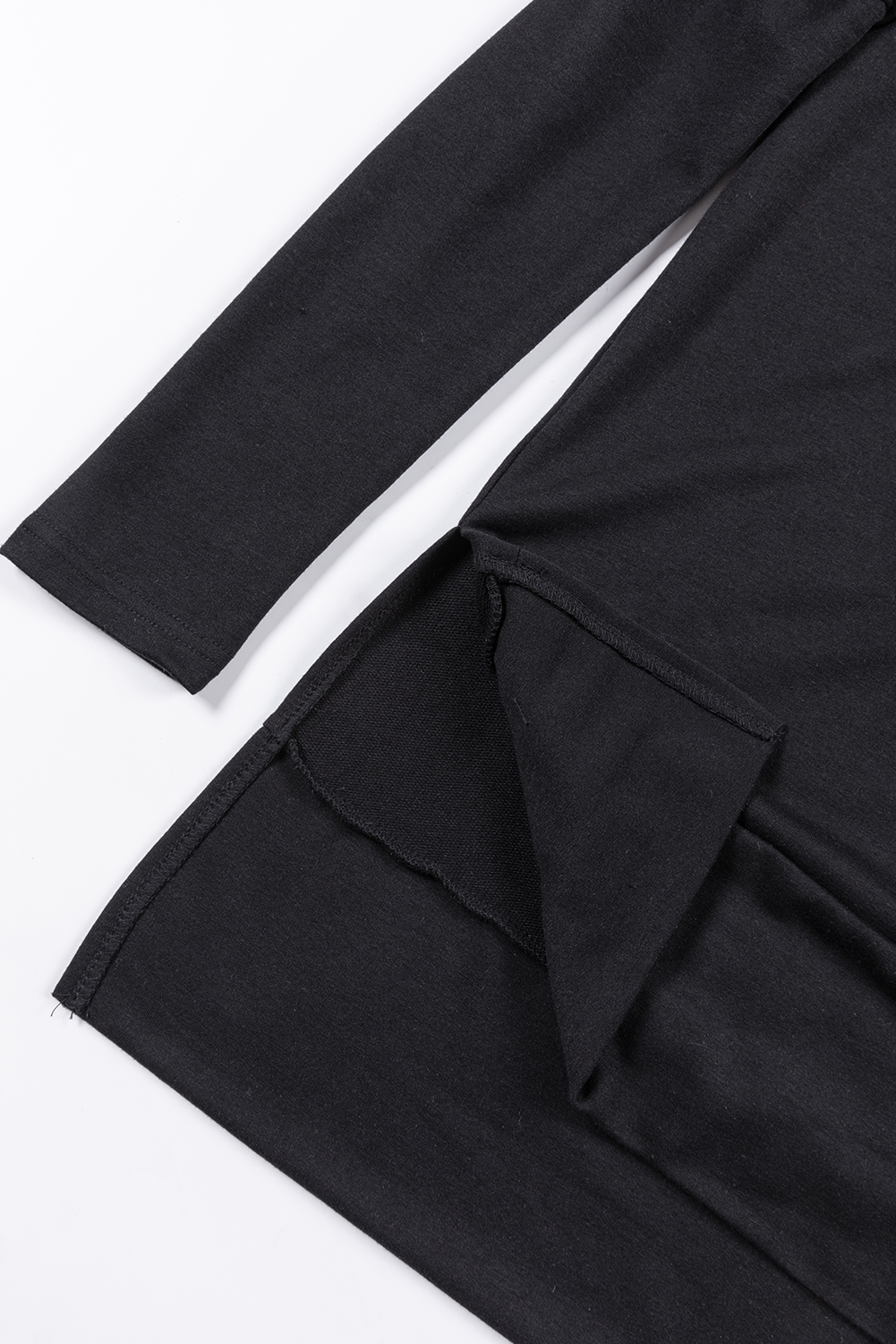 Jungle Green Cowl Neck Shift Tunic Top