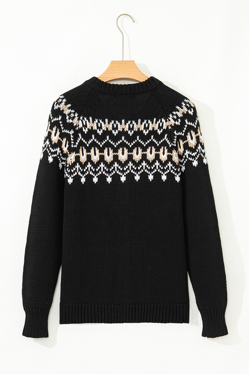 Moss Green Western Fashion Abstract Printed Cardigan Sweater