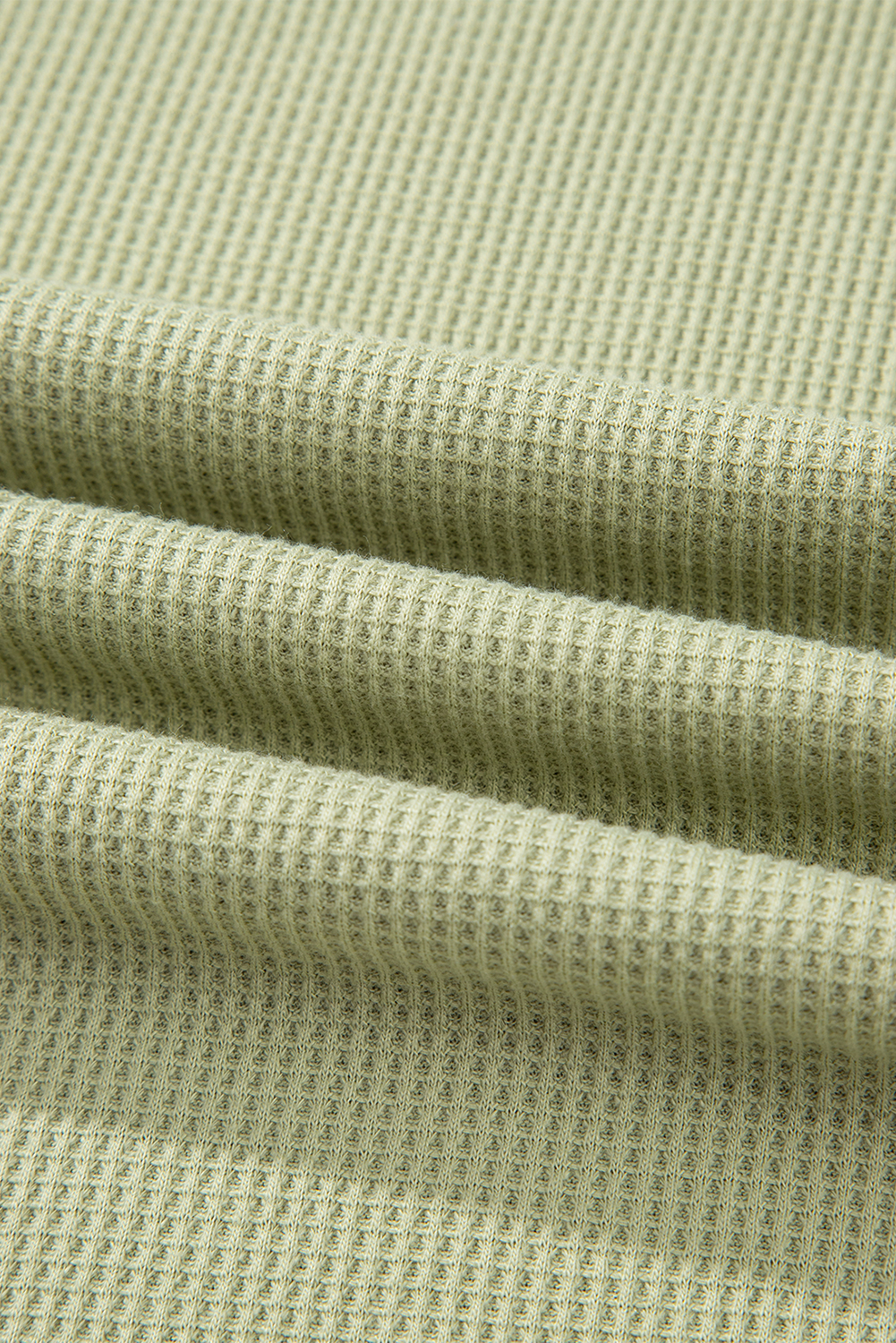 White Exposed Seam Half Sleeve Knitted V Neck Textured Top