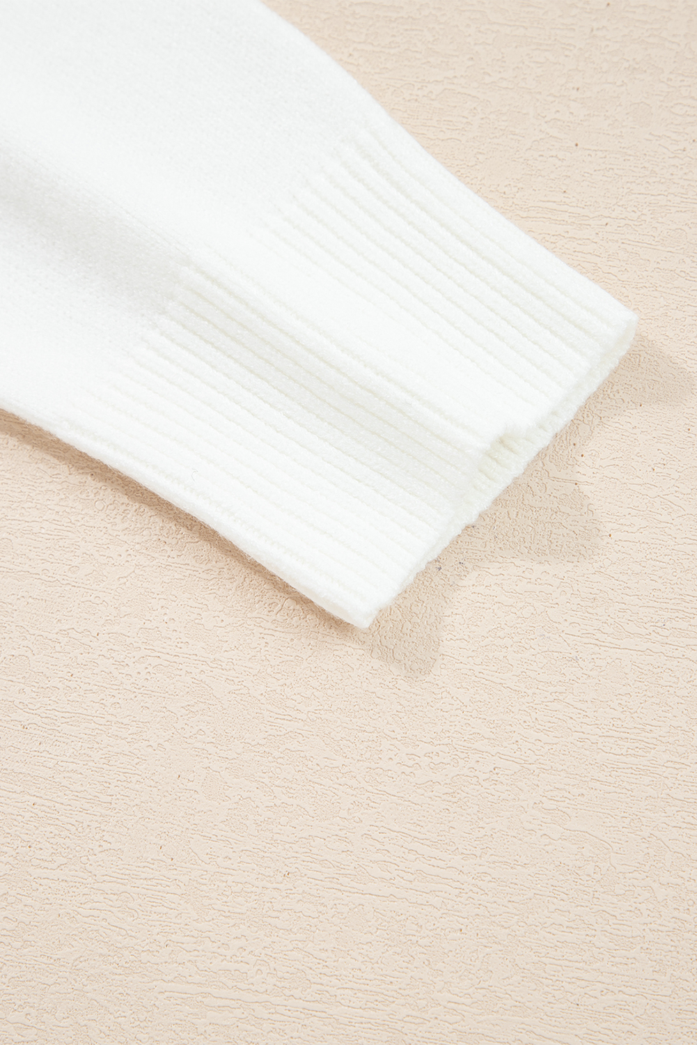 Racing Red MERRY Letter Pattern Christmas Raglan Sleeve Sweater