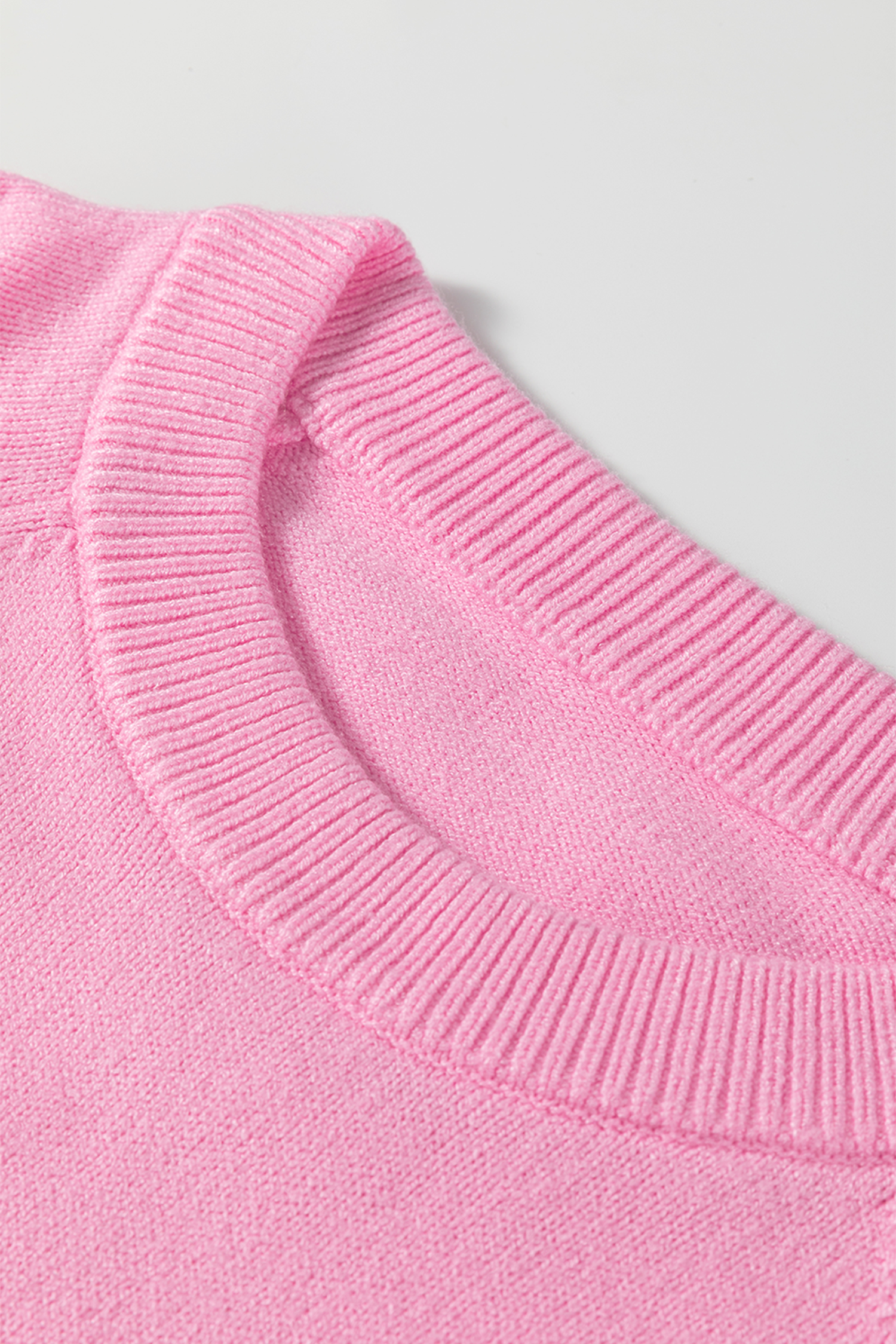 Racing Red MERRY Letter Pattern Christmas Raglan Sleeve Sweater