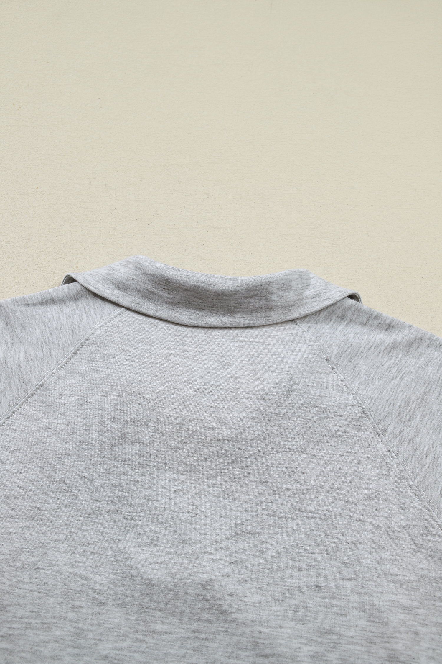 Light Grey Polo Tee Casual Pant Set