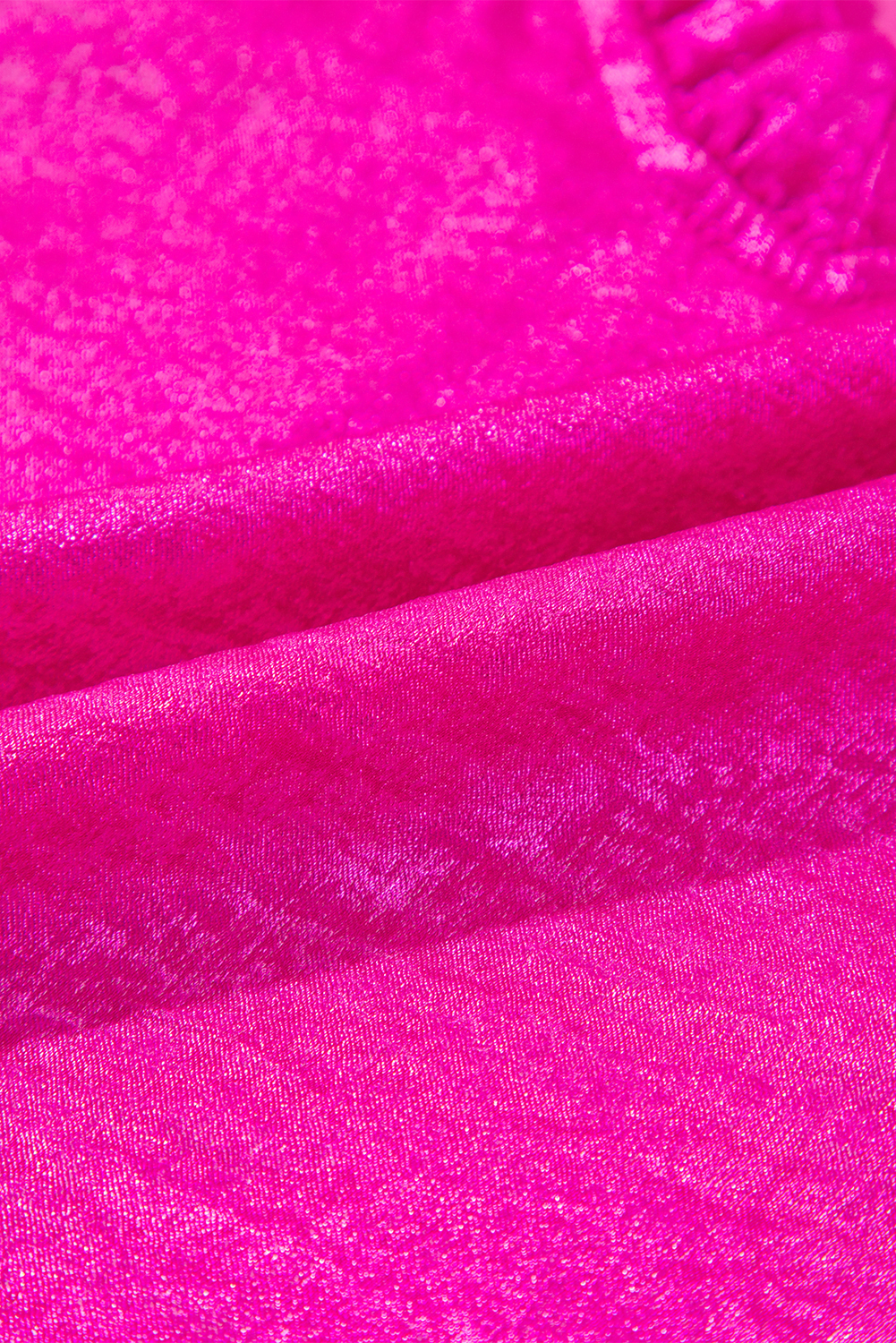 Dearlovers Gold Metallic Frilled V Neck Puff Sleeve Babydoll Blouse