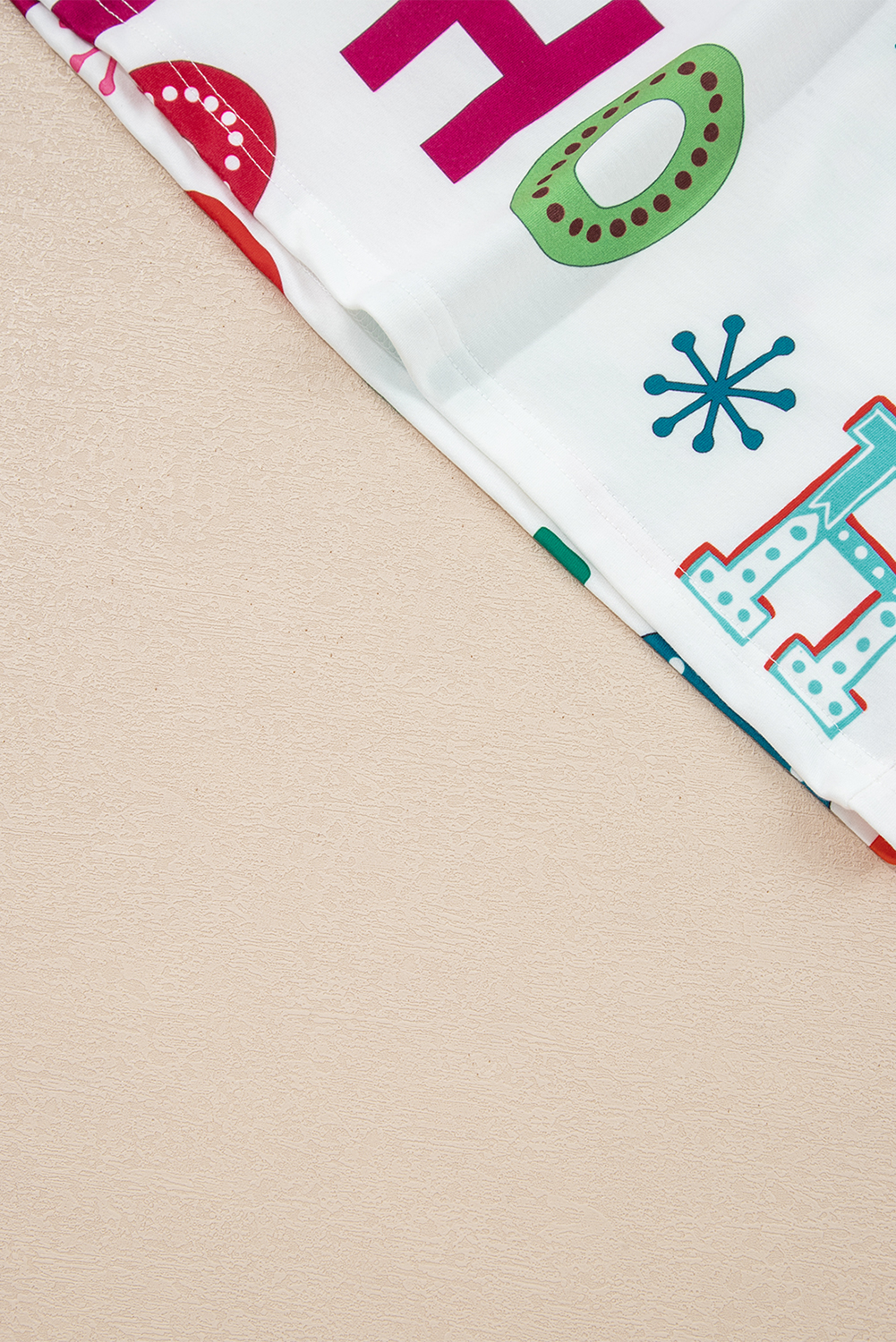 Fiery Red Christmas Theme Double Zip PU Leather Crossbody Bag