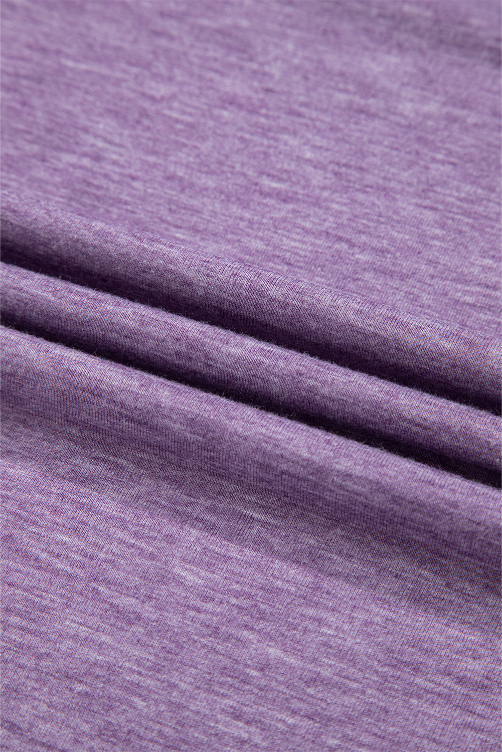 Tillandsia Purple Contrast Print Striped Raglan Long Sleeve Loose Top