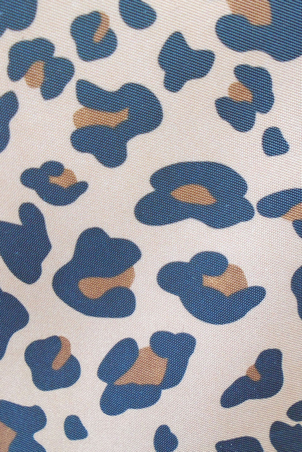 Leopard Waterproof Canvas Toiletry Bag (Slight Color Variations by Batch)