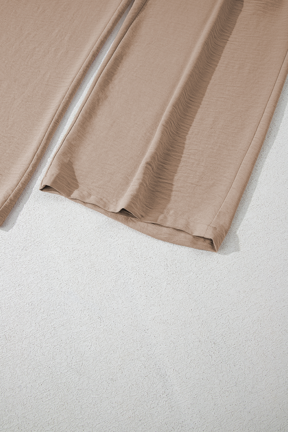 Goat Buttoned Vest Drawstring Wide Leg Pants 2pcs Set