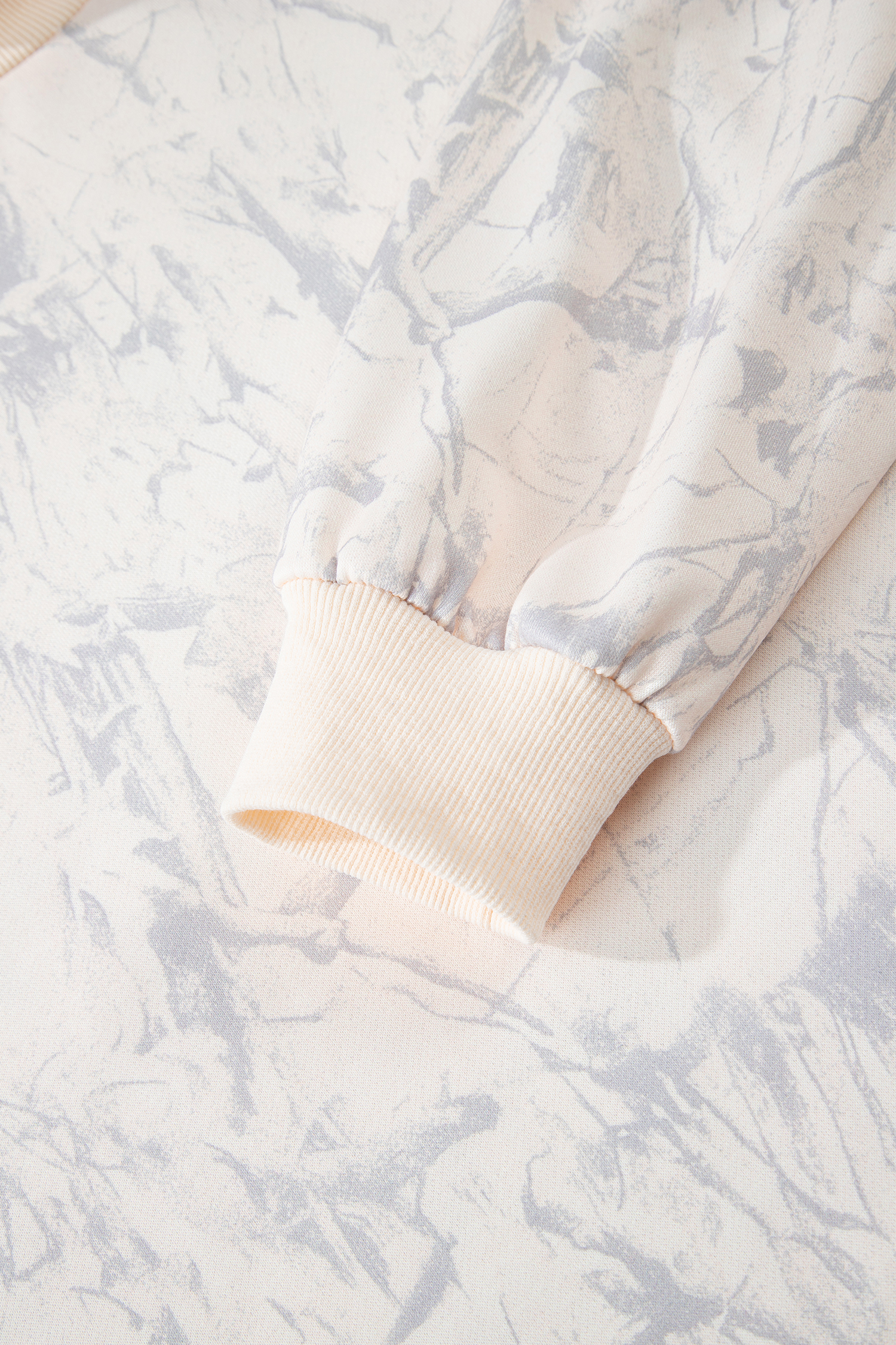 Pink Camo Print Jogger Pants Set