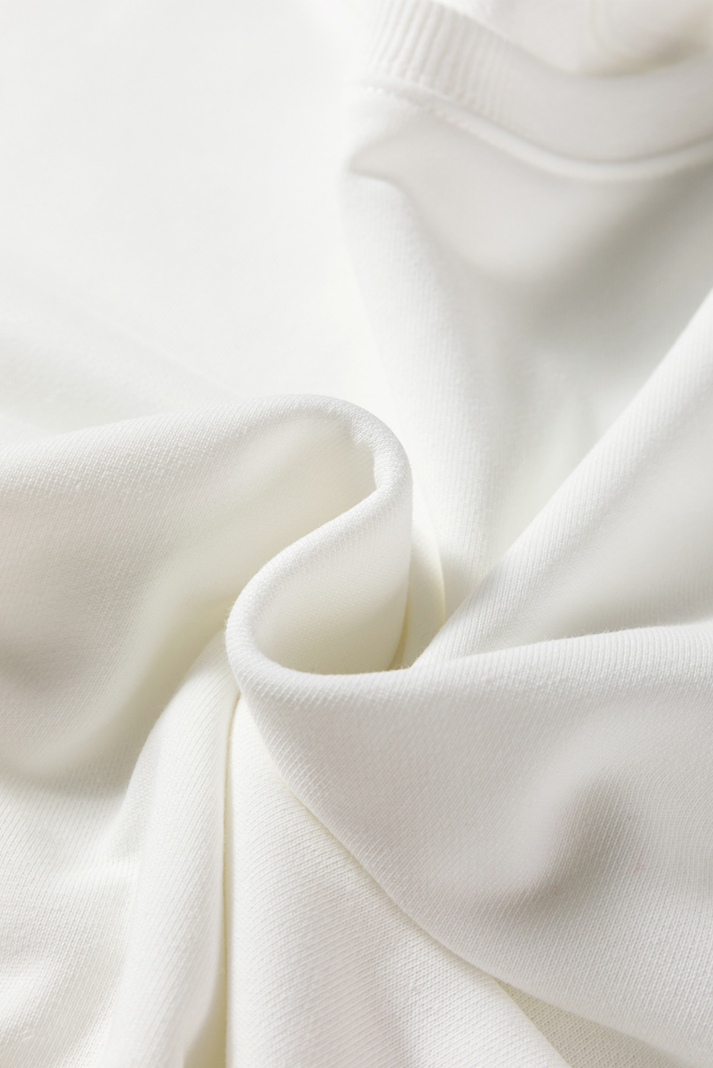 Beige Striped Drop Shoulder Round Neck Pullover and Jogger Pants Active Outfit