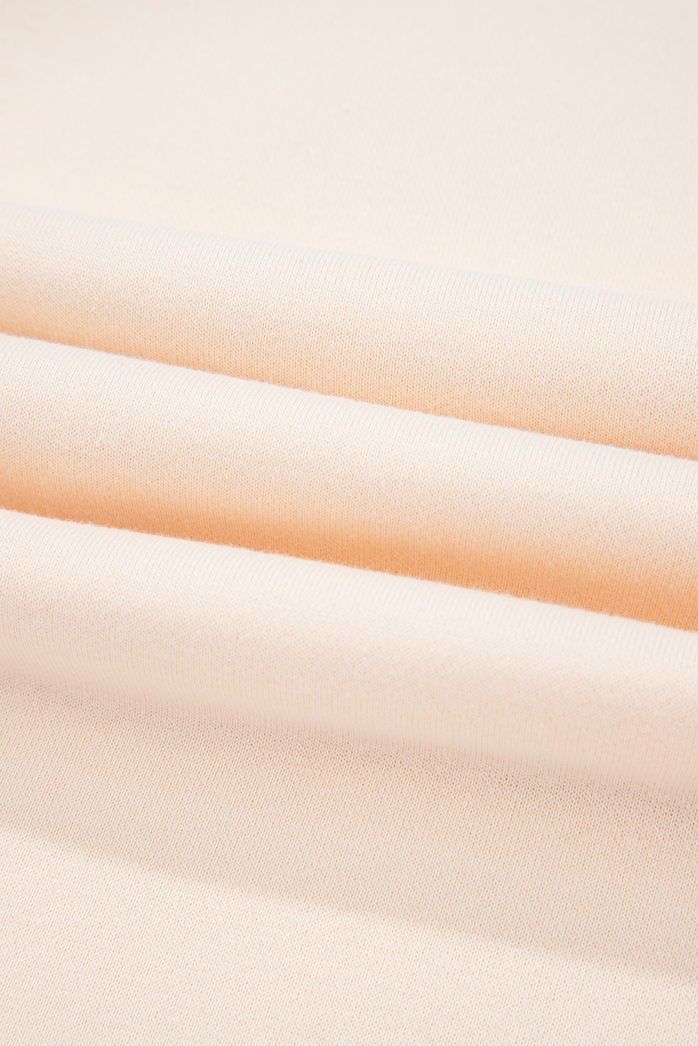 Beige Flower Patch Graphic Exposed Seam Wide Sleeve Top