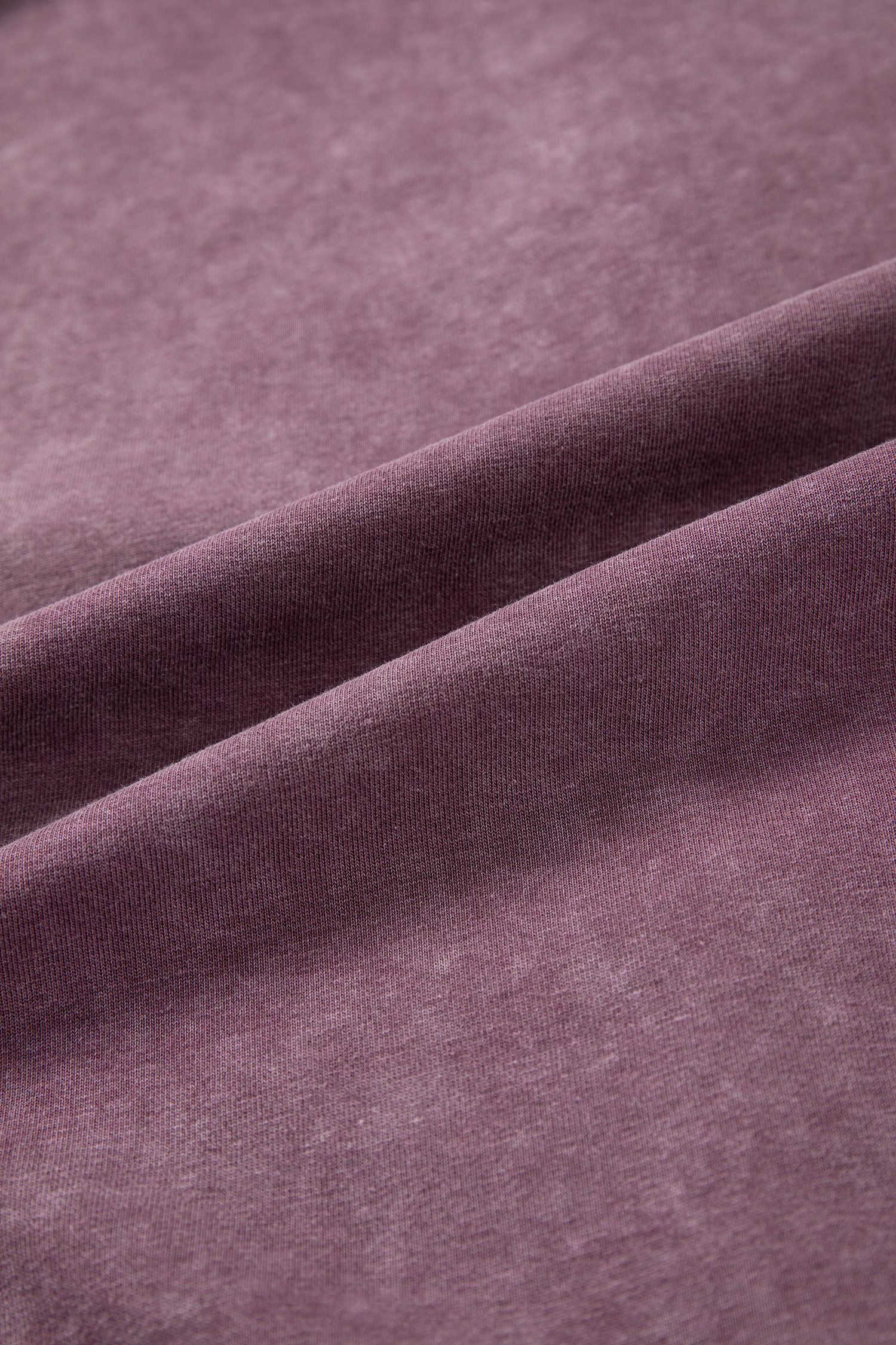 Valerian Mineral Wash Exposed Seam Side Slit Sweatshirt