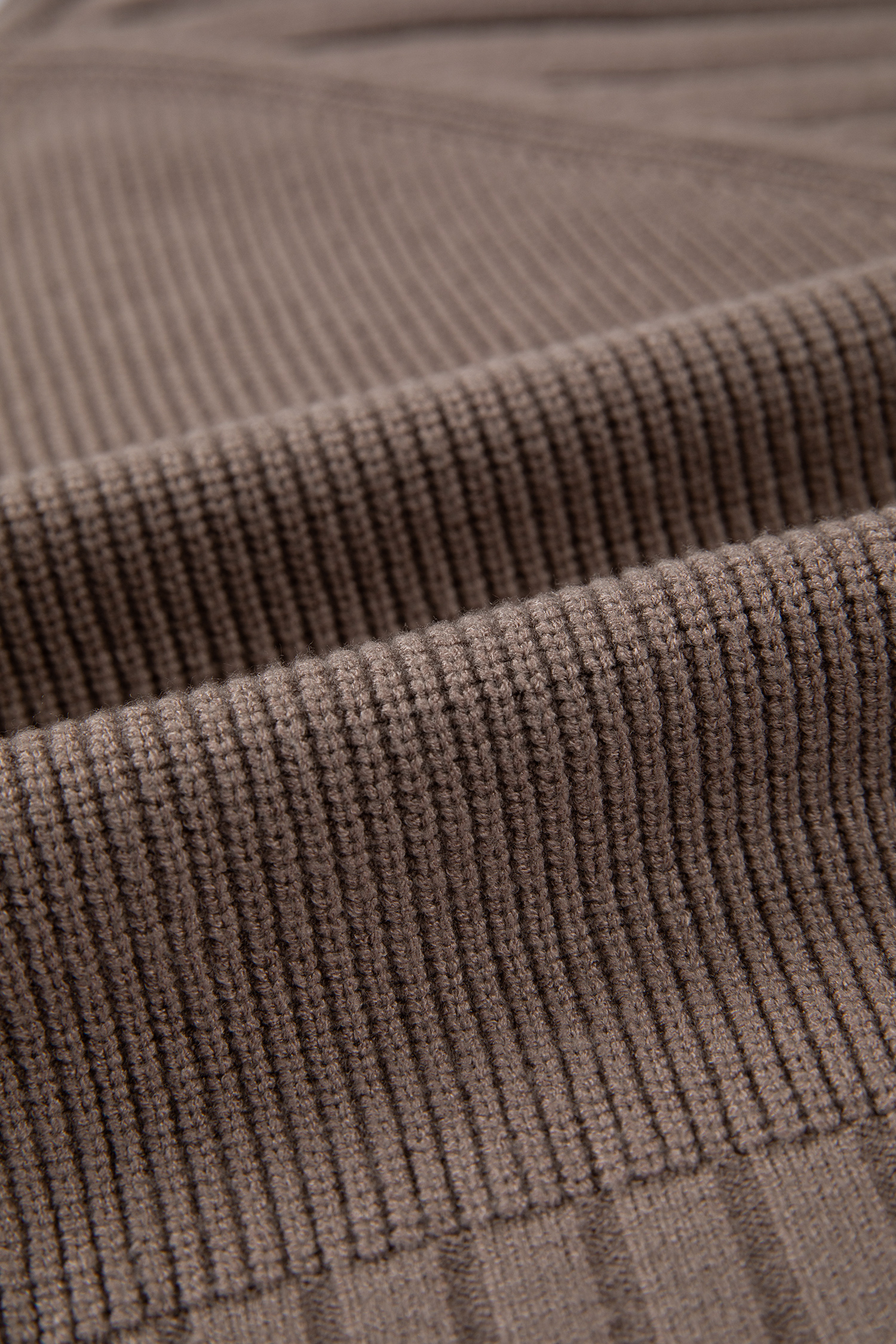 Light Pink Mixed Texture Knit Button V Neck Sweater Cardigan