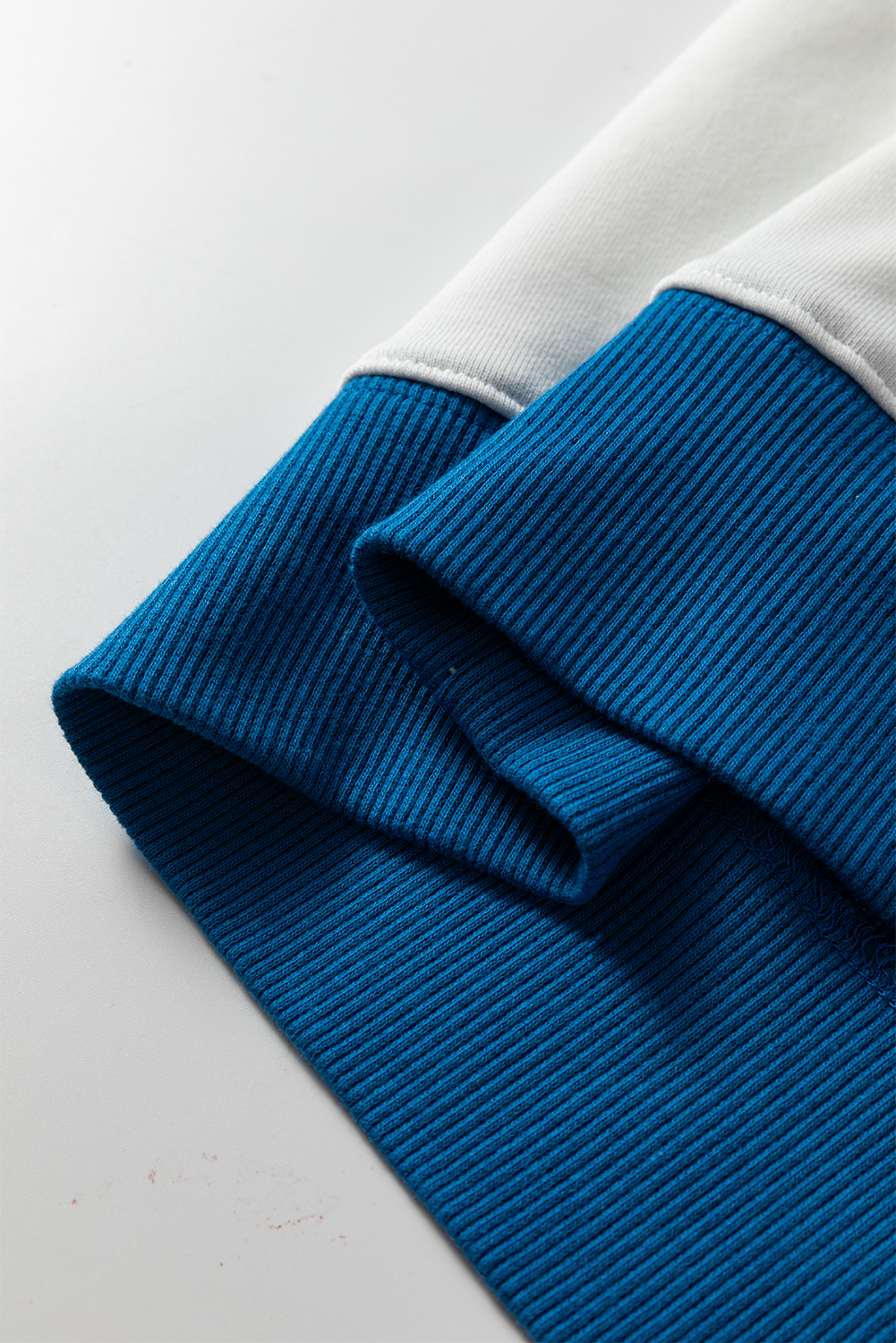 Black GAME DAY Letter Graphic Varsity Striped Detail Baggy Sweatshirt