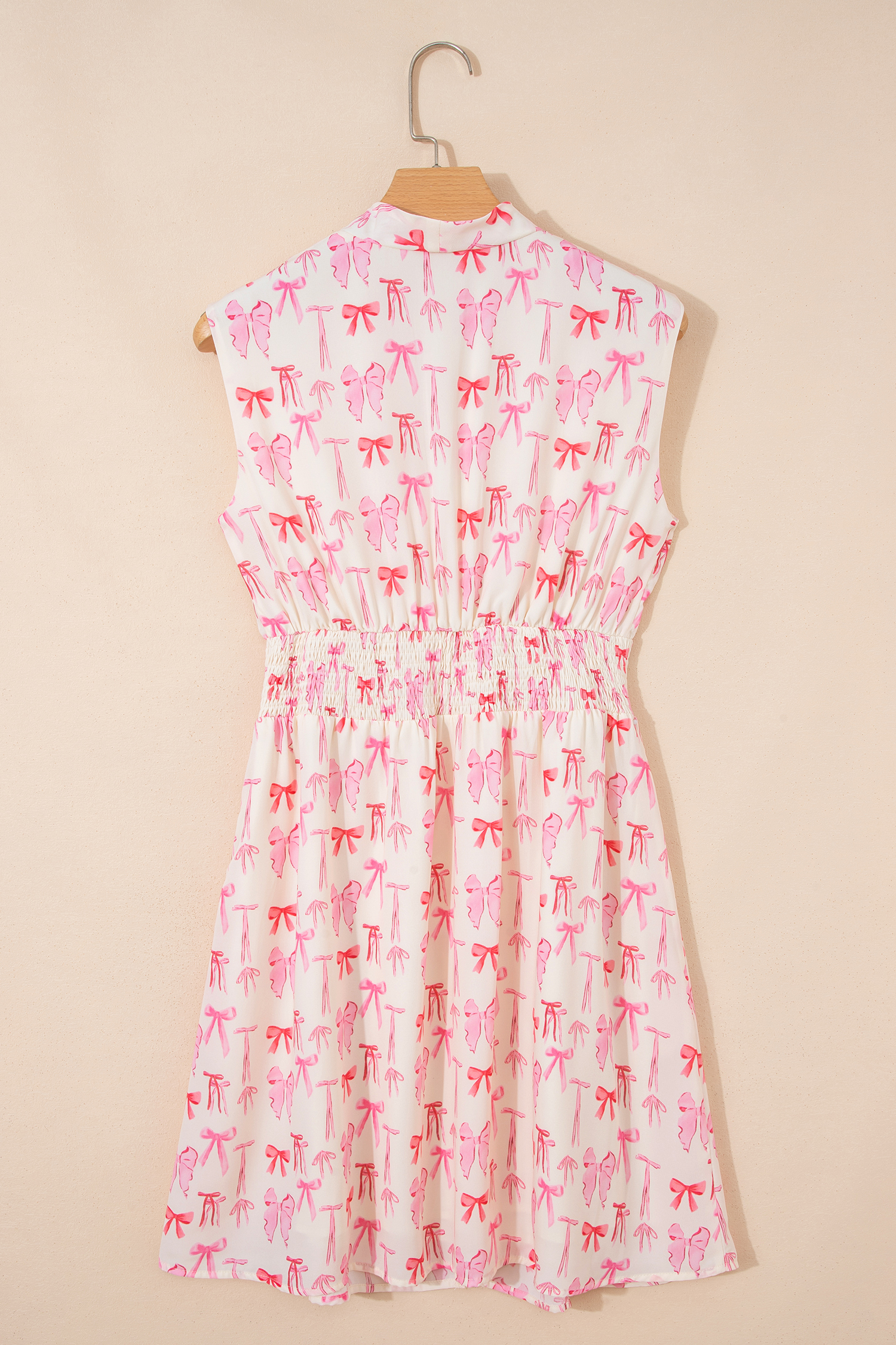 Coffee Plaid Print Full Zipper Cinched Waist Fit Flare Sleeveless Maxi Dress