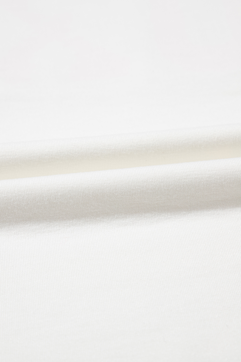 White XOXO Chenille Letter Graphic Valentine Pullover Sweatshirt