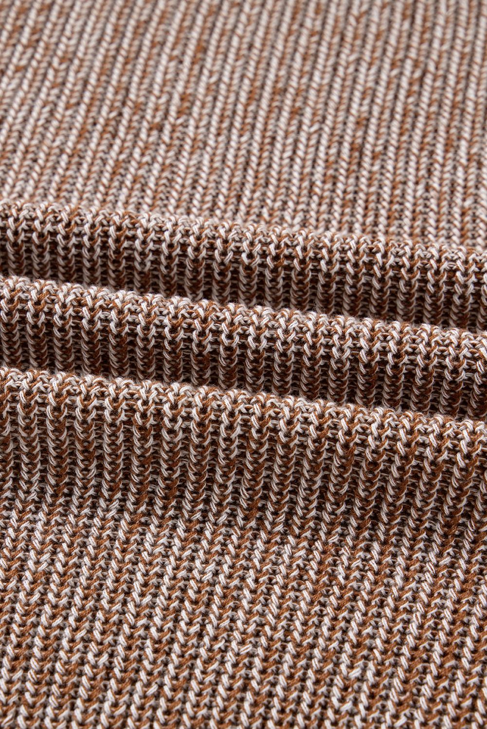 Straw Yellow Solid Open Knit Cardigan with Pockets