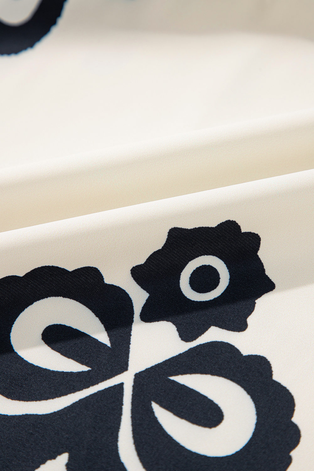 Beige Geometric Printed Sleeveless Hollowed Bowknot Back Mini Dress