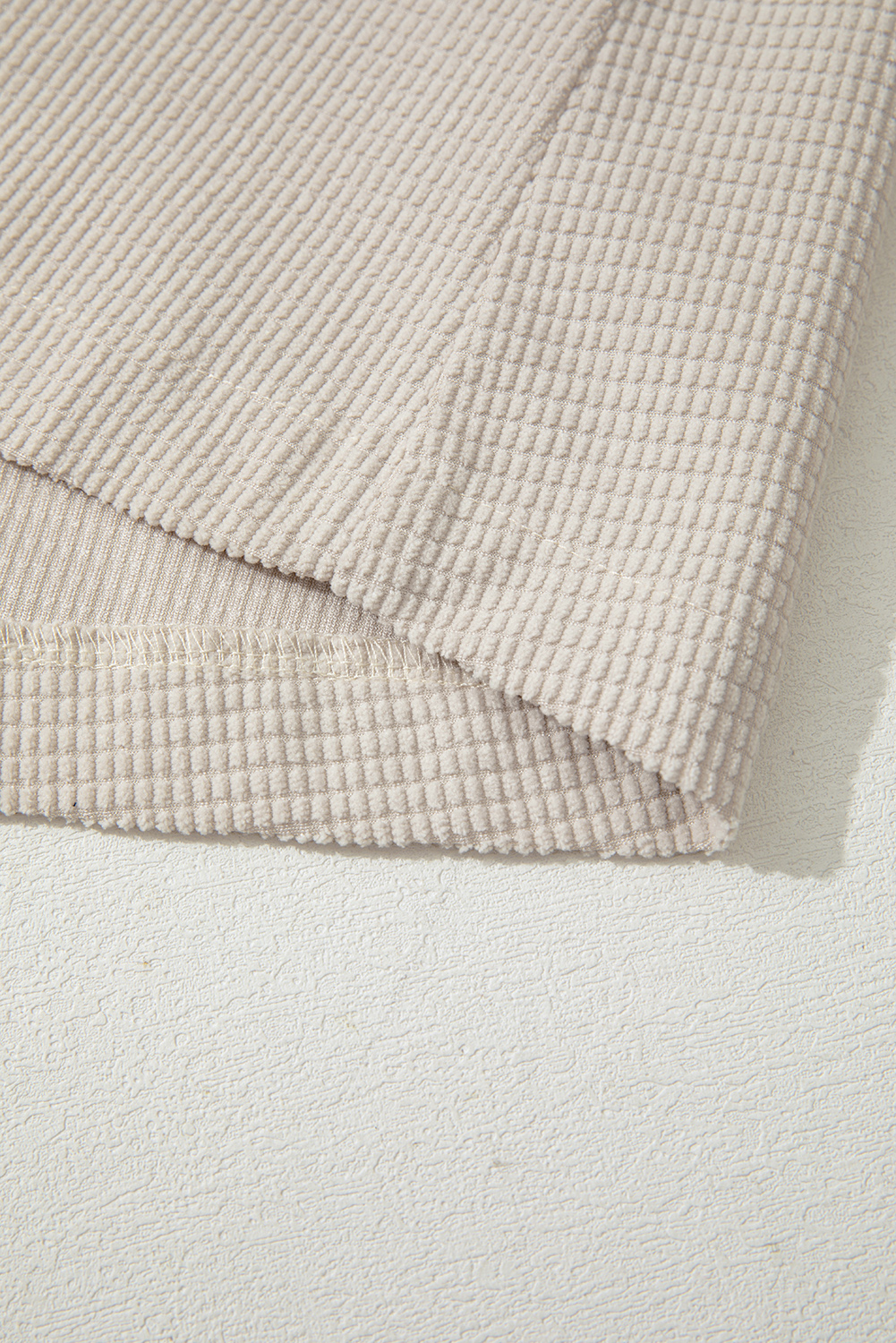 Sail Blue 2 in 1 Thermal Knit Textured Hooded Jacket