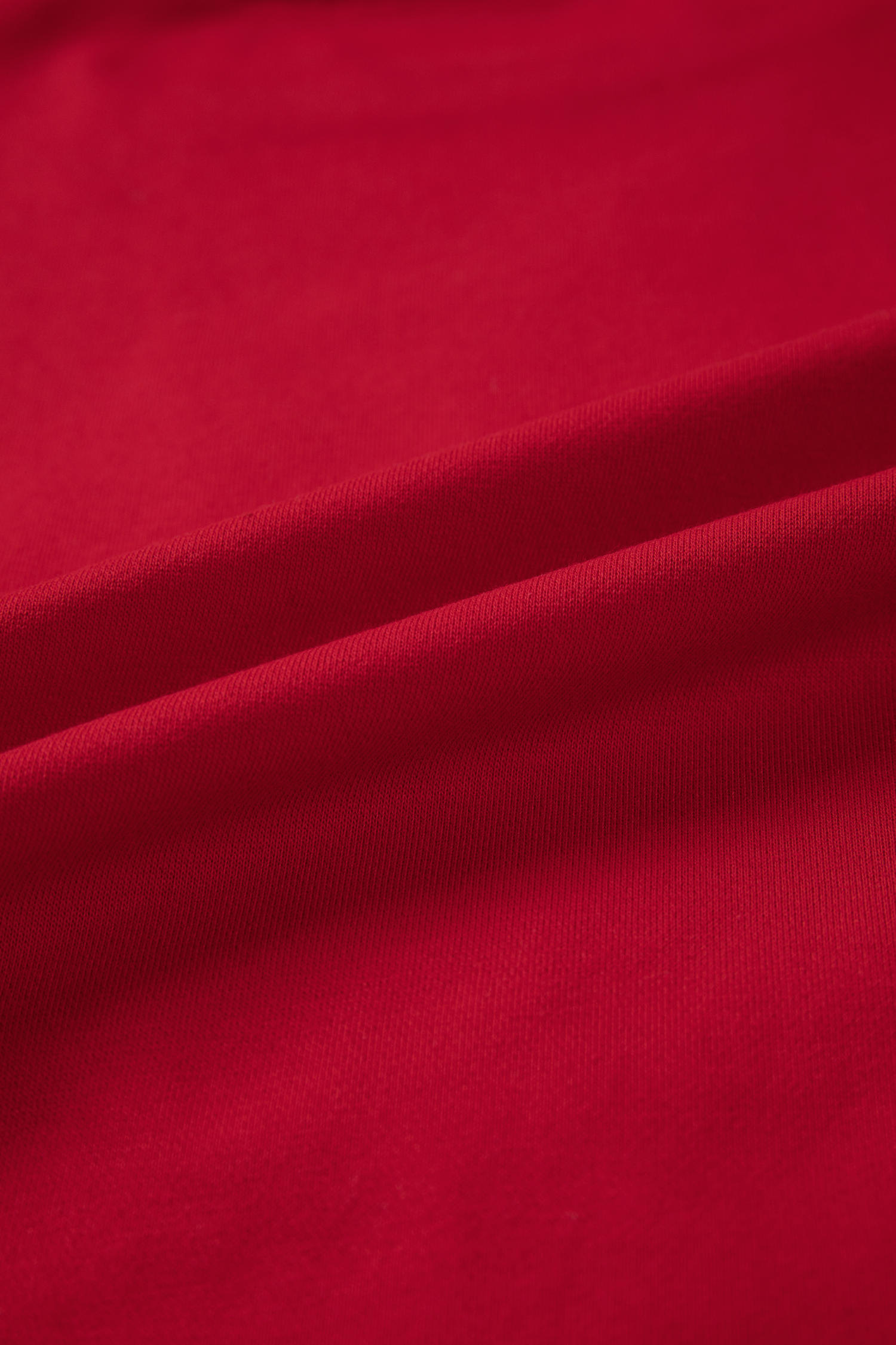 Racing Red Holly Jolly Embroidered Graphic Baggy Sweatshirt