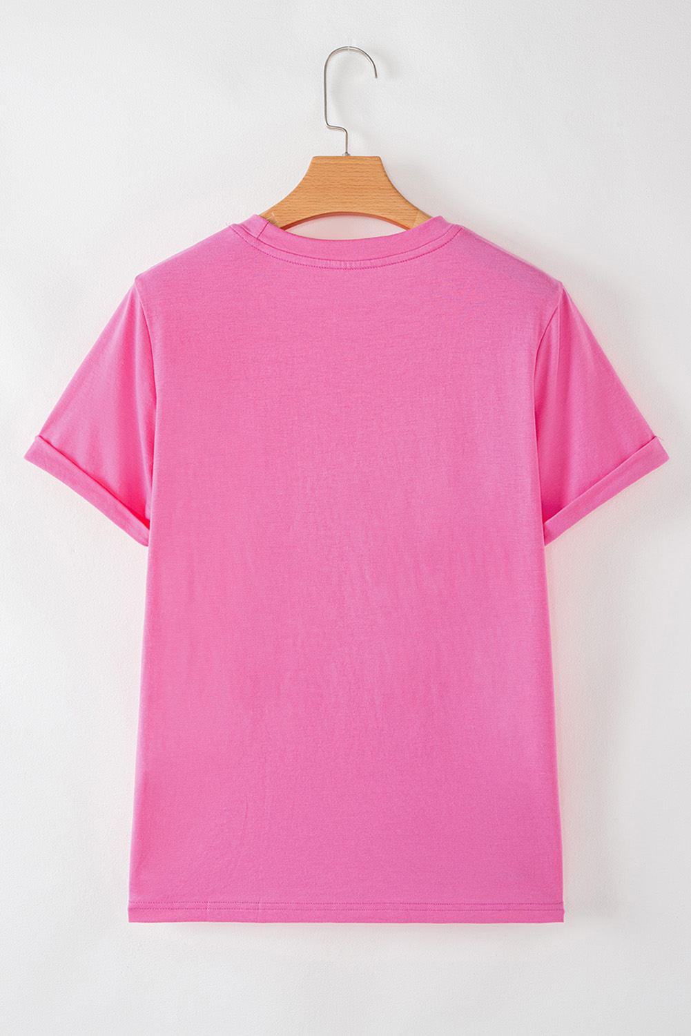 Sachet Pink Santa Claus Deliver Gifts Sequin Graphic Tee